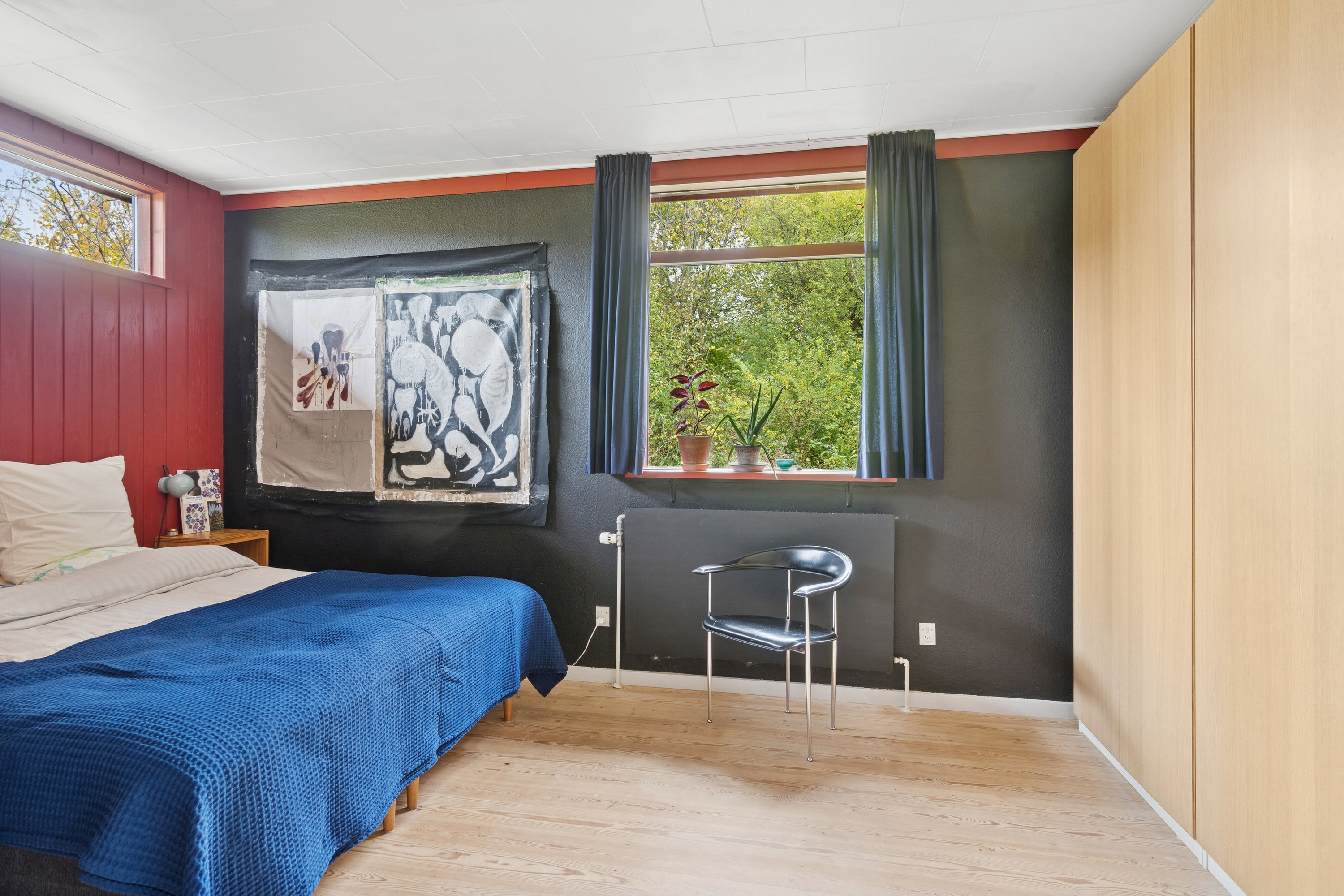 Fremhævet soveværelse billede i fuldskærmstilstand. Billede af Strandbakken 128, 4400 Kalundborg