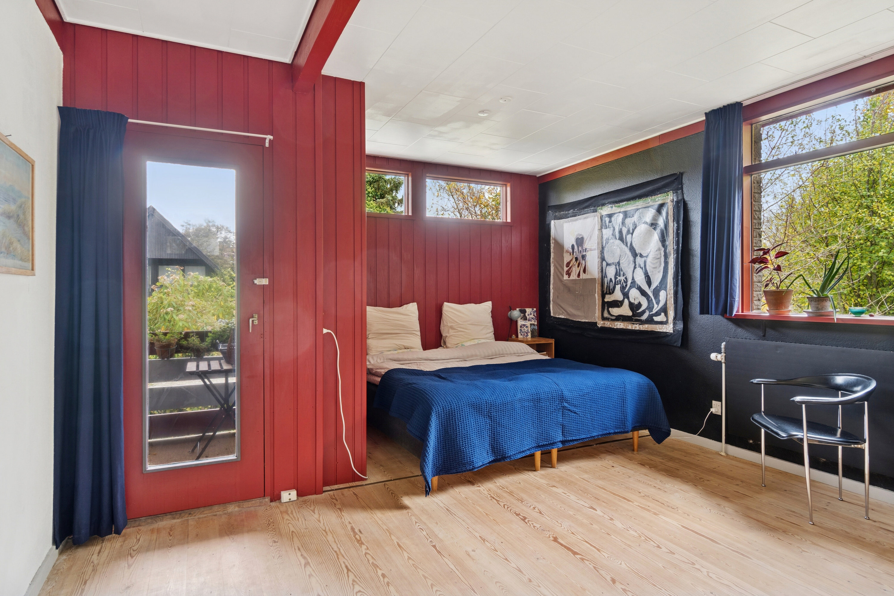 Fremhævet soveværelse billede i fuldskærmstilstand. Billede af Strandbakken 128, 4400 Kalundborg