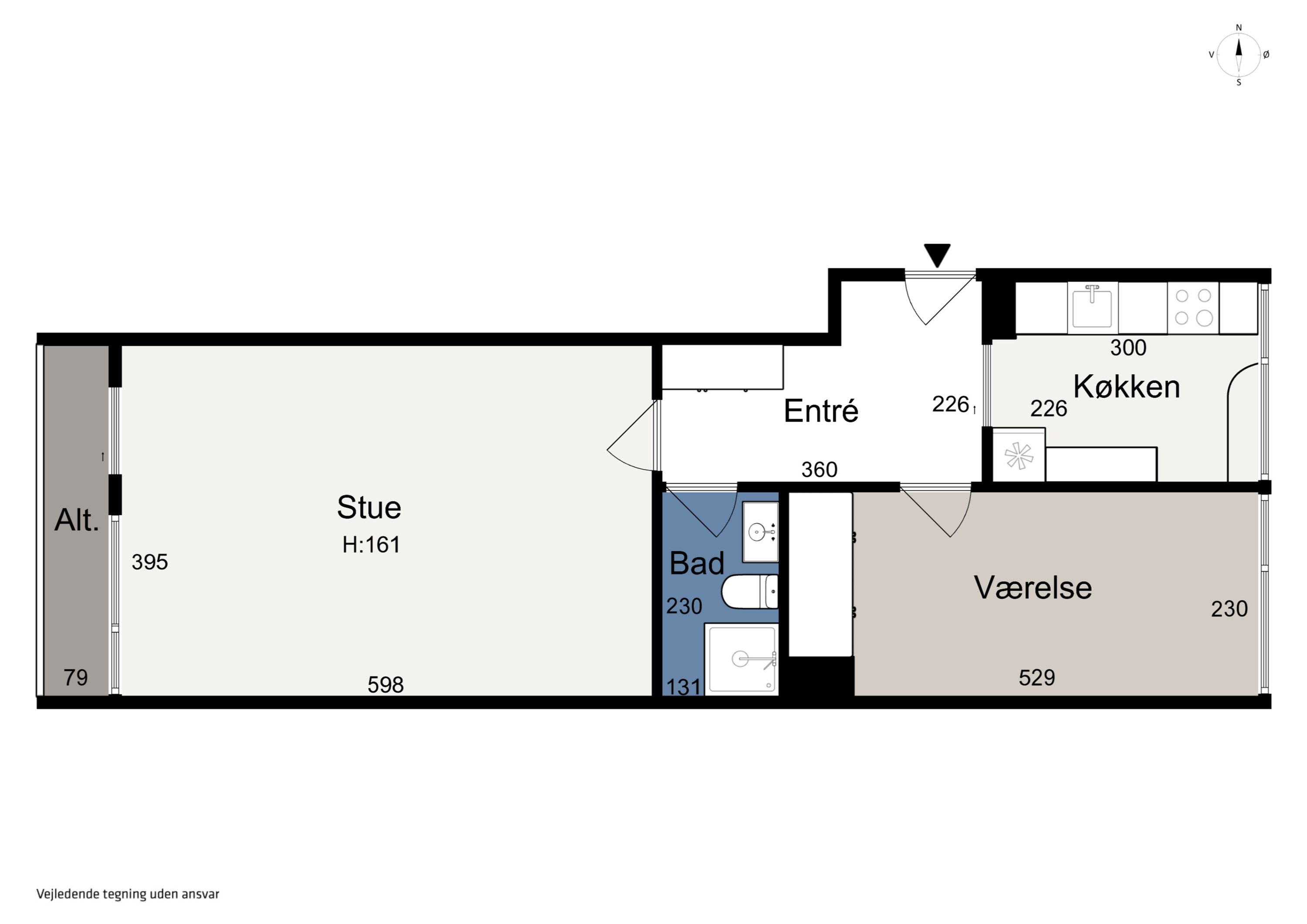Plantegninger billede af Grøfthøjparken 160, 4. tv., 8260 Viby J