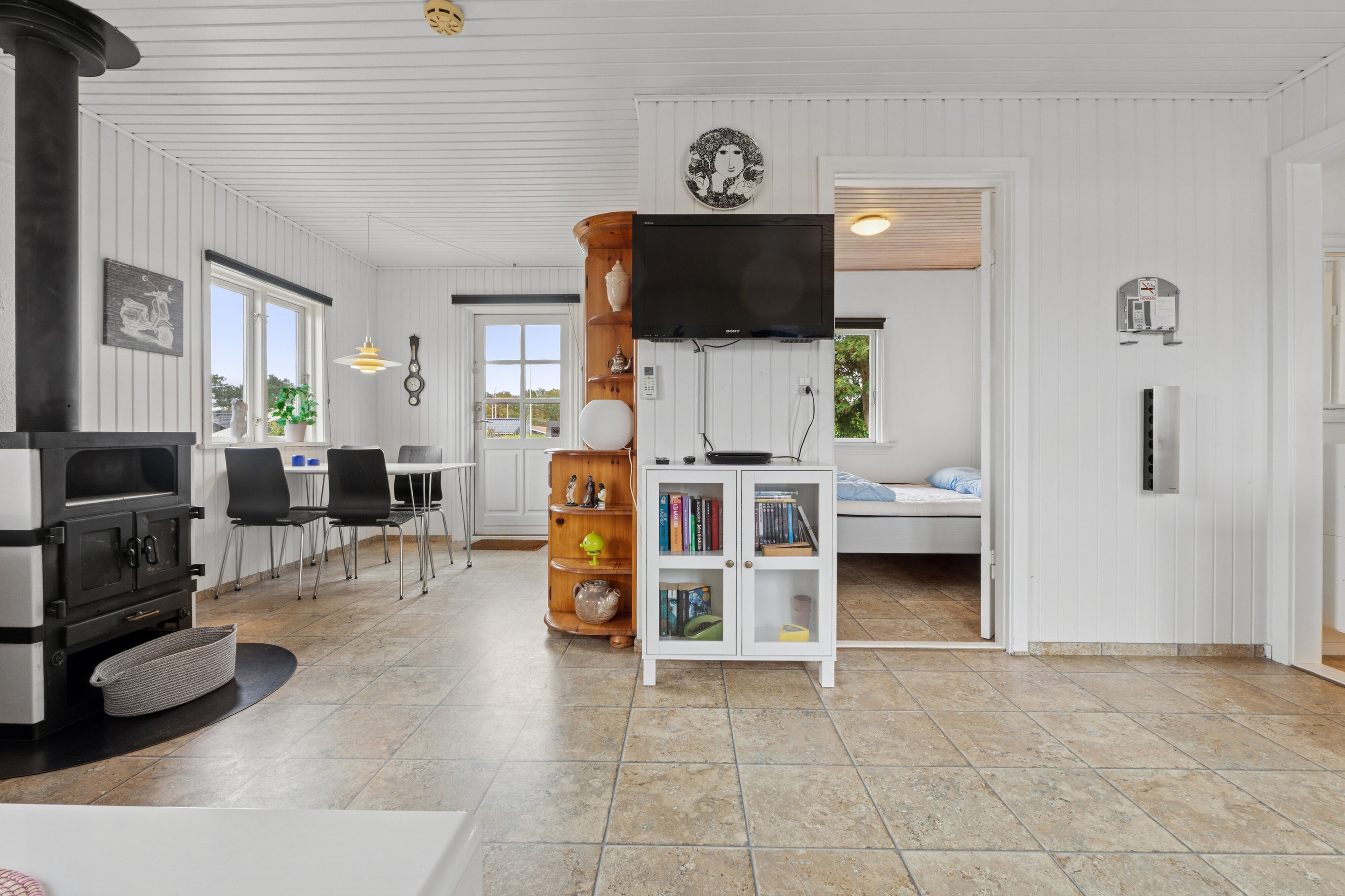 Fremhævet stue billede i fuldskærmstilstand. Billede af Sommerbyen 43, 5800 Nyborg