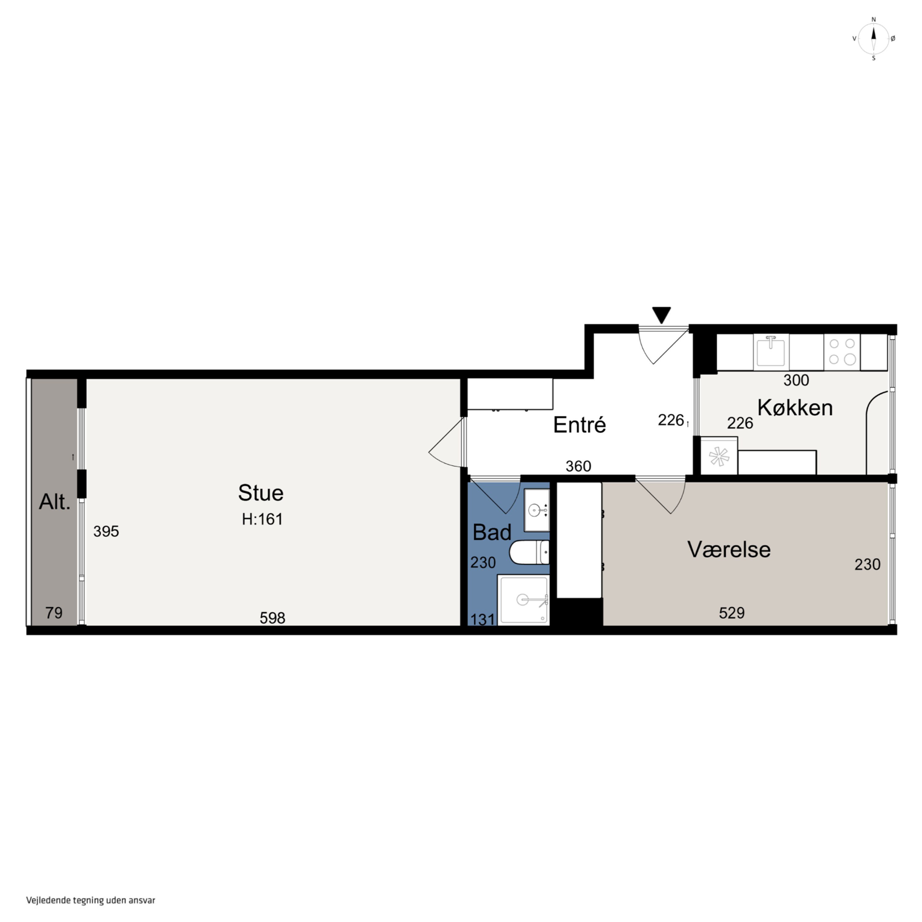 Plantegninger billede af Grøfthøjparken 160, 4. tv., 8260 Viby J