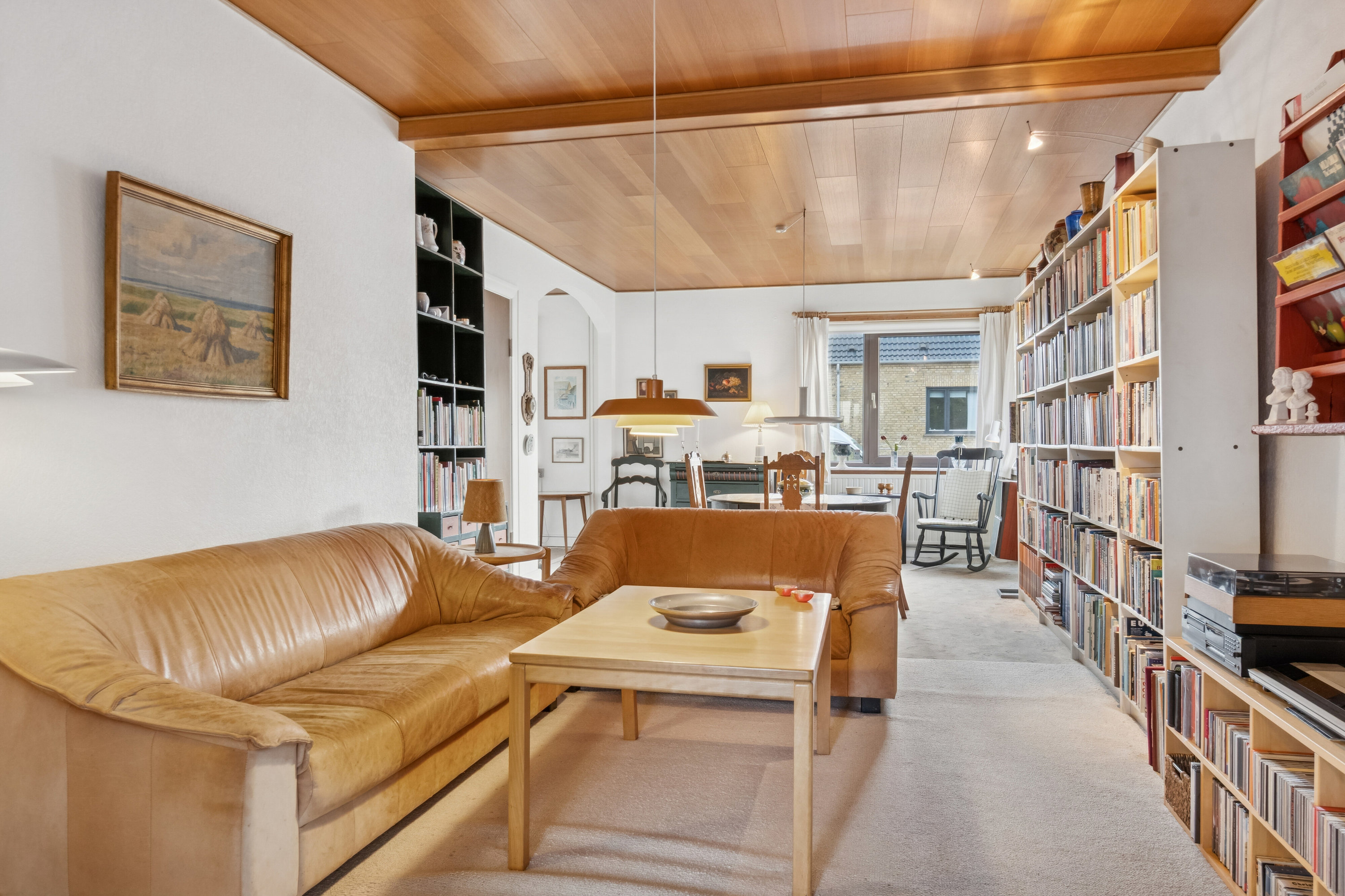 Fremhævet stue billede i fuldskærmstilstand. Billede af Rosenkildevej 23, 4200 Slagelse