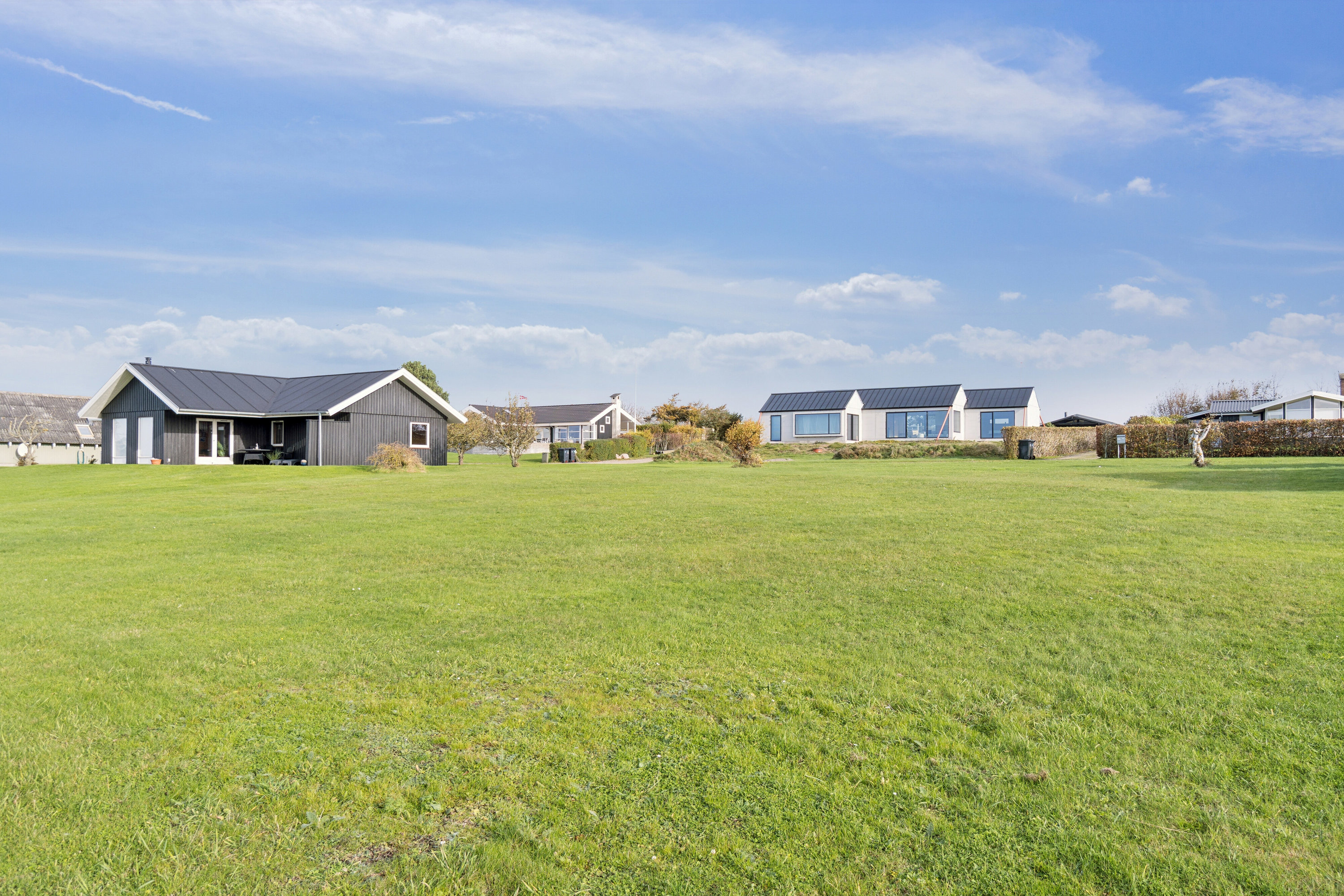 Fremhævet set fra haven billede i fuldskærmstilstand. Billede af Idunsvej 5, Drøsselbjerg, 4200 Slagelse