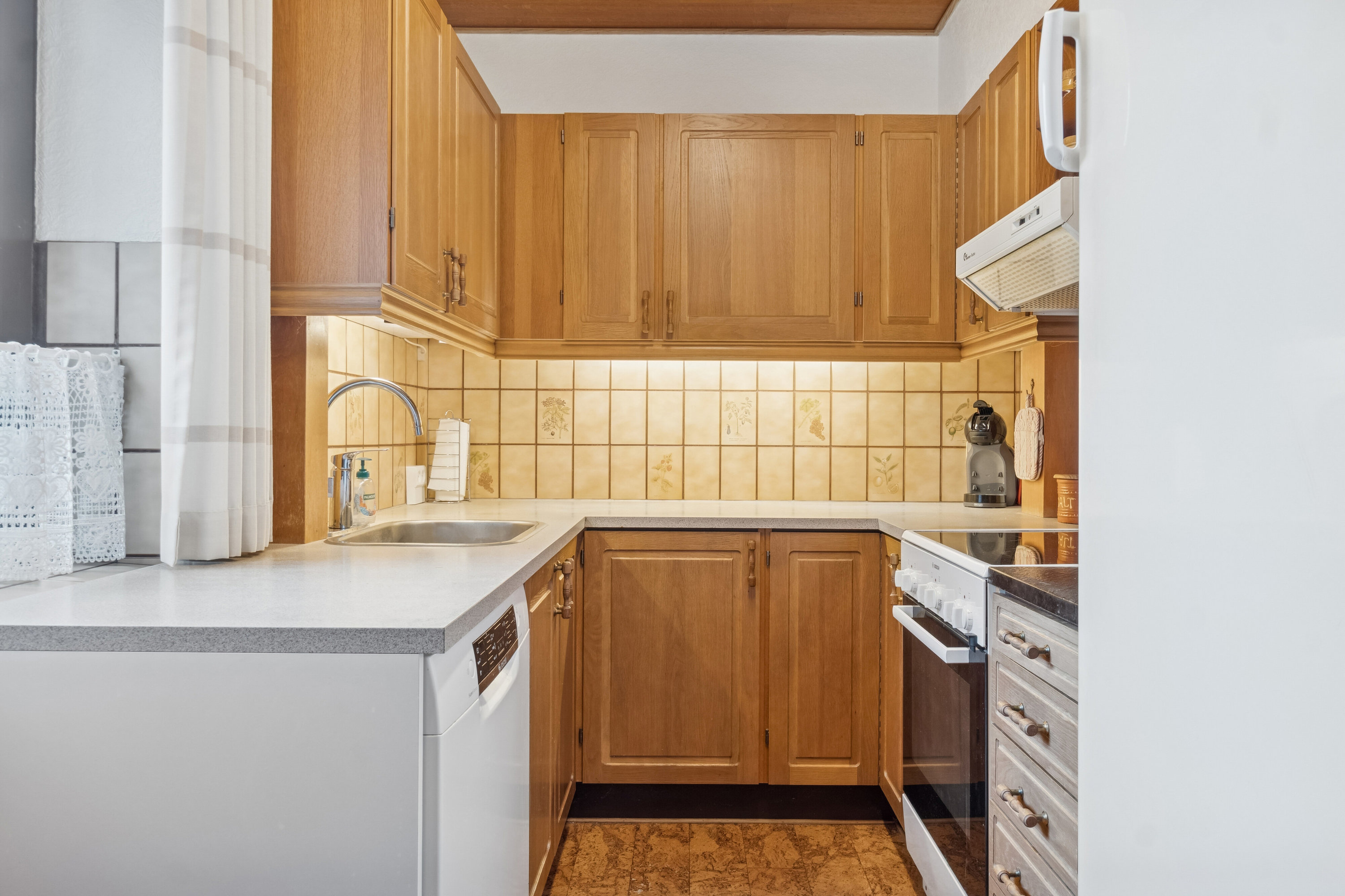 Miniaturebillede 1: køkken. Billede af Rosenkildevej 23, 4200 Slagelse