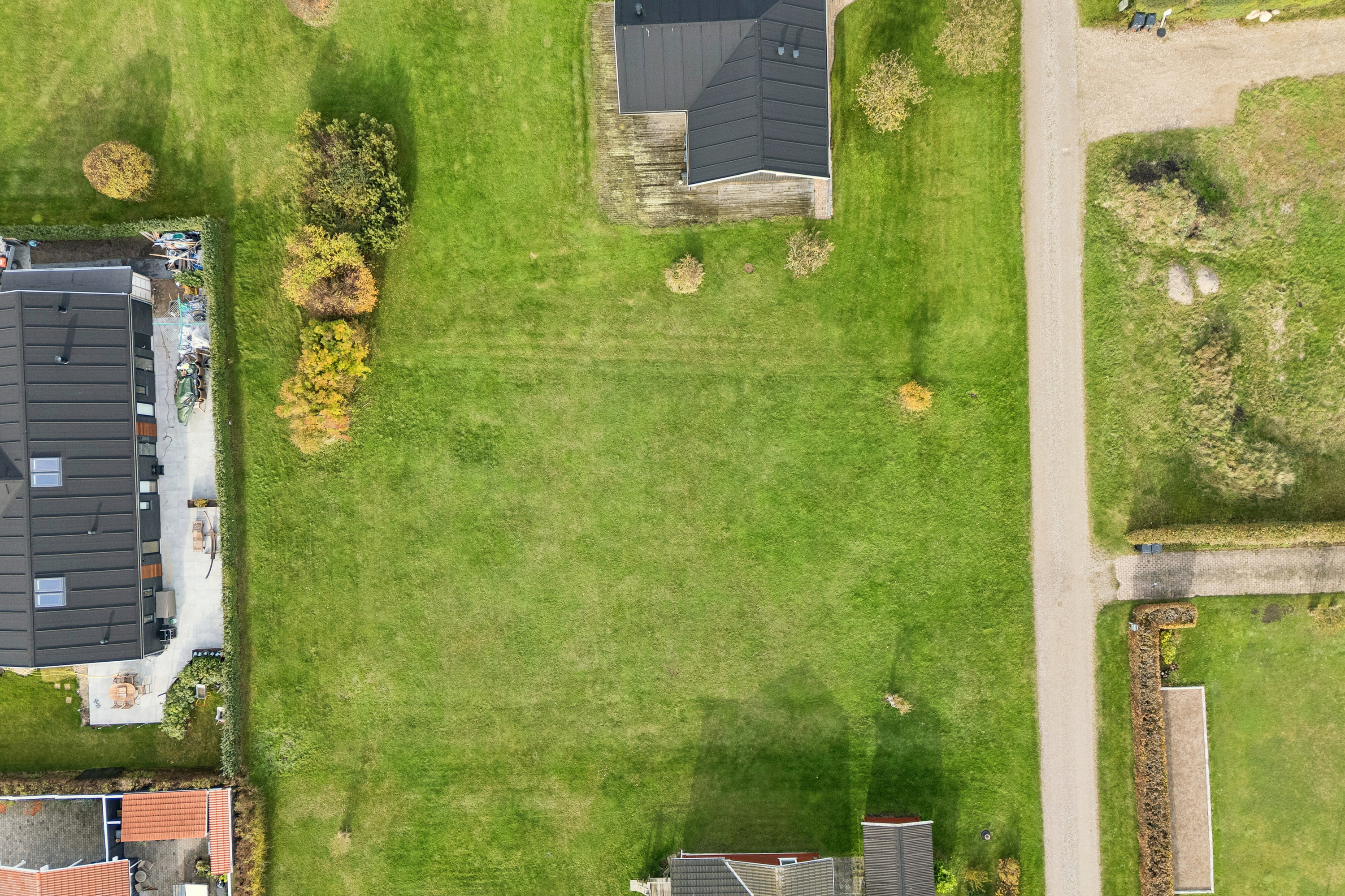 Fremhævet luftfoto billede i fuldskærmstilstand. Billede af Idunsvej 5, Drøsselbjerg, 4200 Slagelse