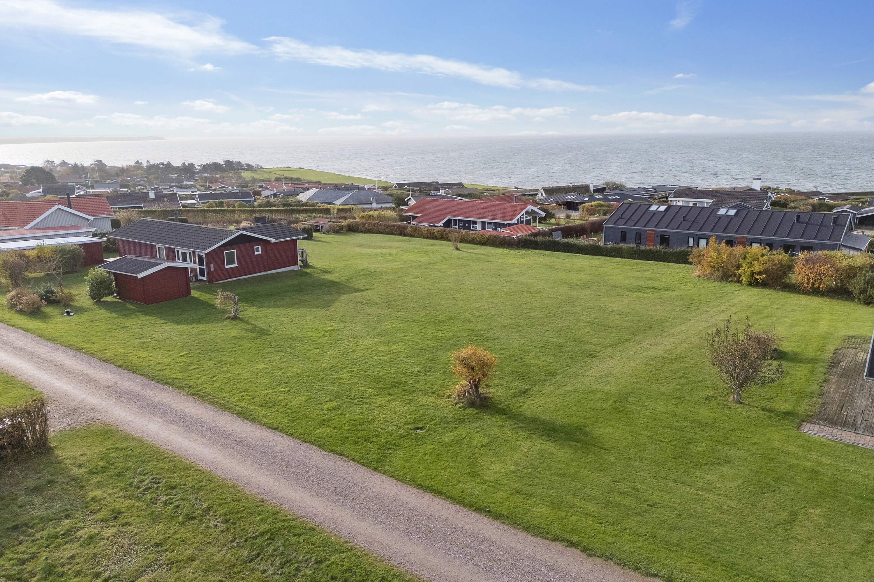 Fremhævet udendørs billede i fuldskærmstilstand. Billede af Idunsvej 5, Drøsselbjerg, 4200 Slagelse