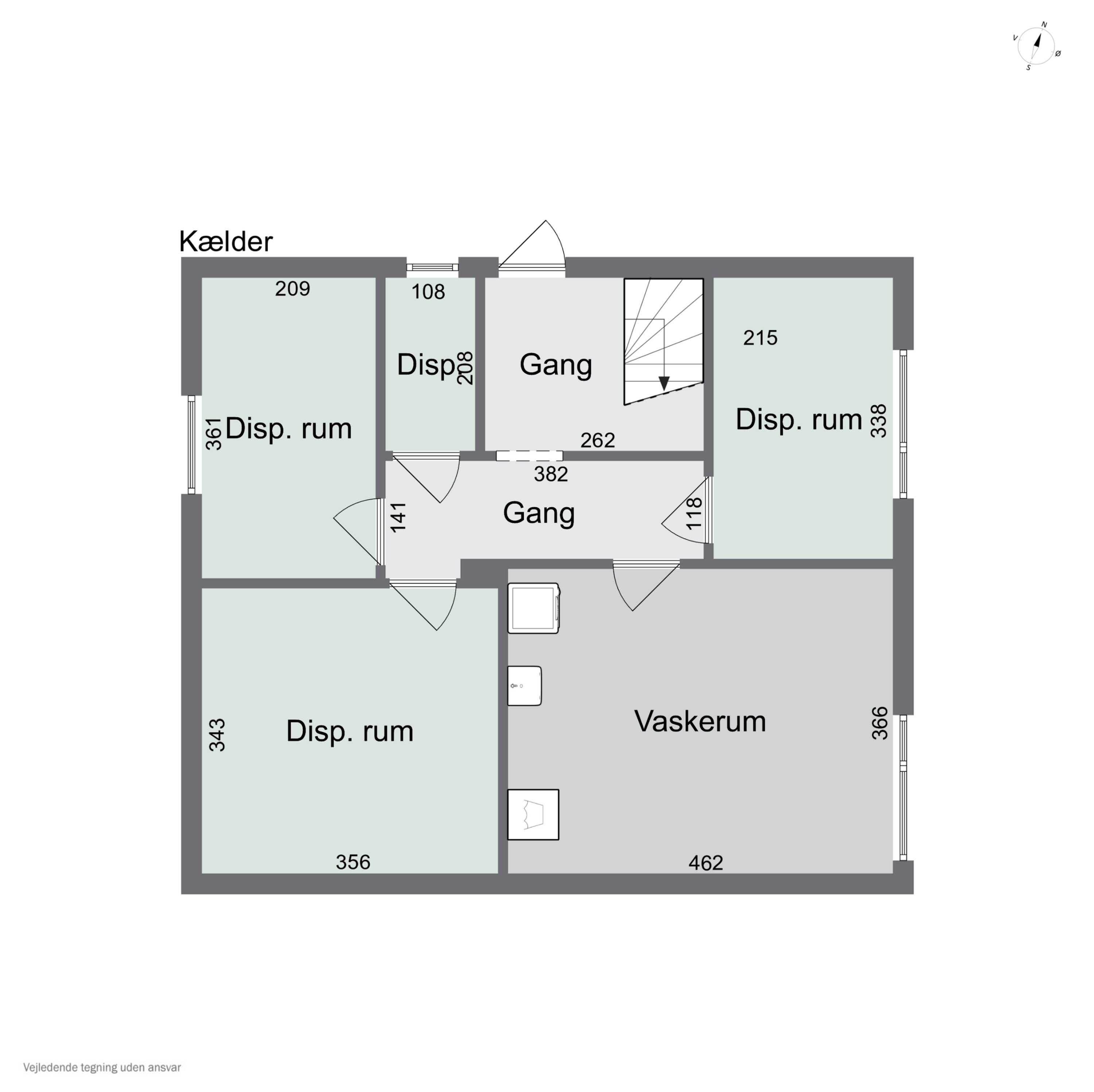 Plantegninger billede af Rosenkildevej 23, 4200 Slagelse