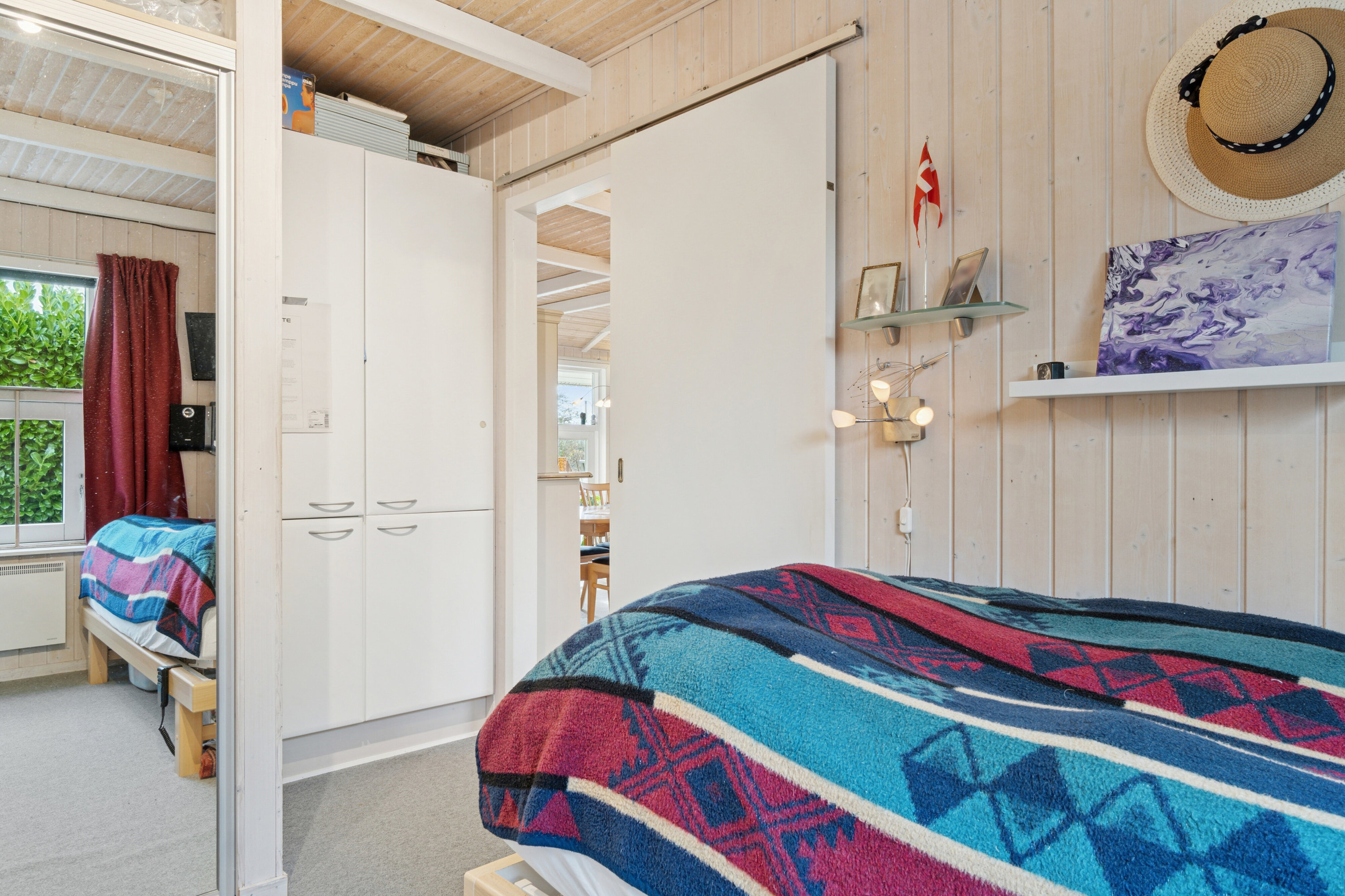 Fremhævet soveværelse billede i fuldskærmstilstand. Billede af Lindevænget 20, Vellerup, 4050 Skibby