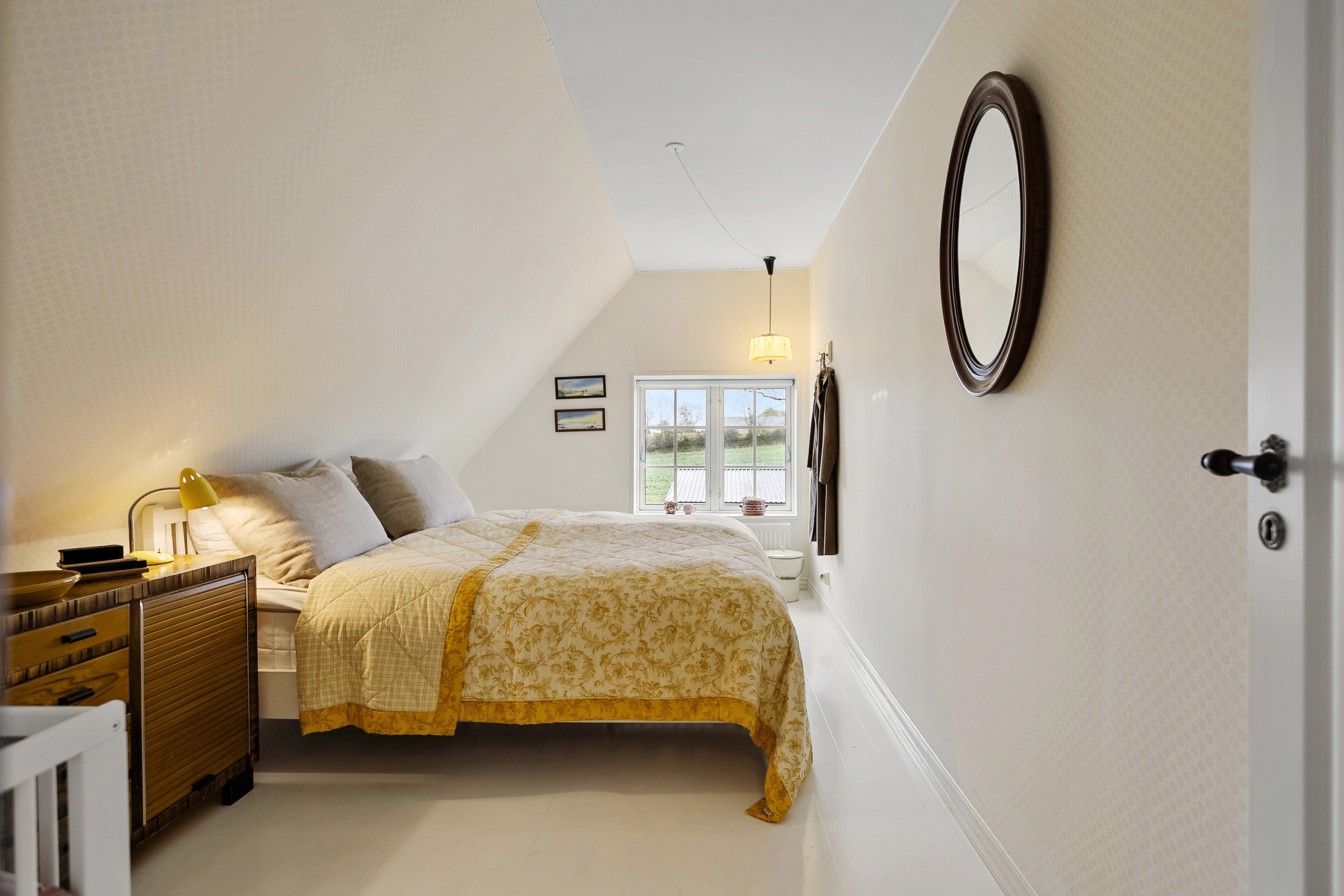 Fremhævet soveværelse billede i fuldskærmstilstand. Billede af Barsmark Bygade 225, 6200 Aabenraa