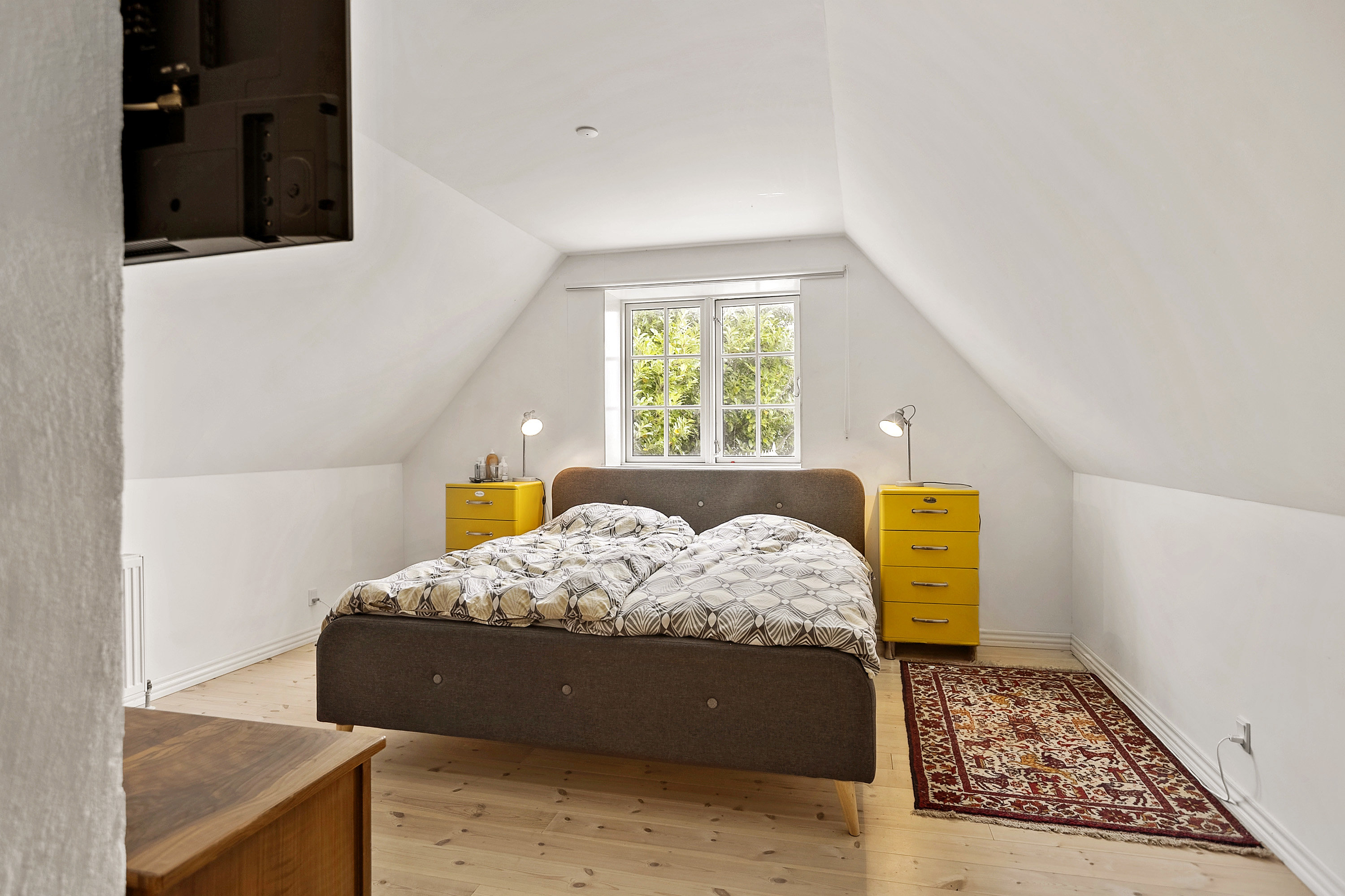 Fremhævet soveværelse billede i fuldskærmstilstand. Billede af Barsmark Bygade 225, 6200 Aabenraa