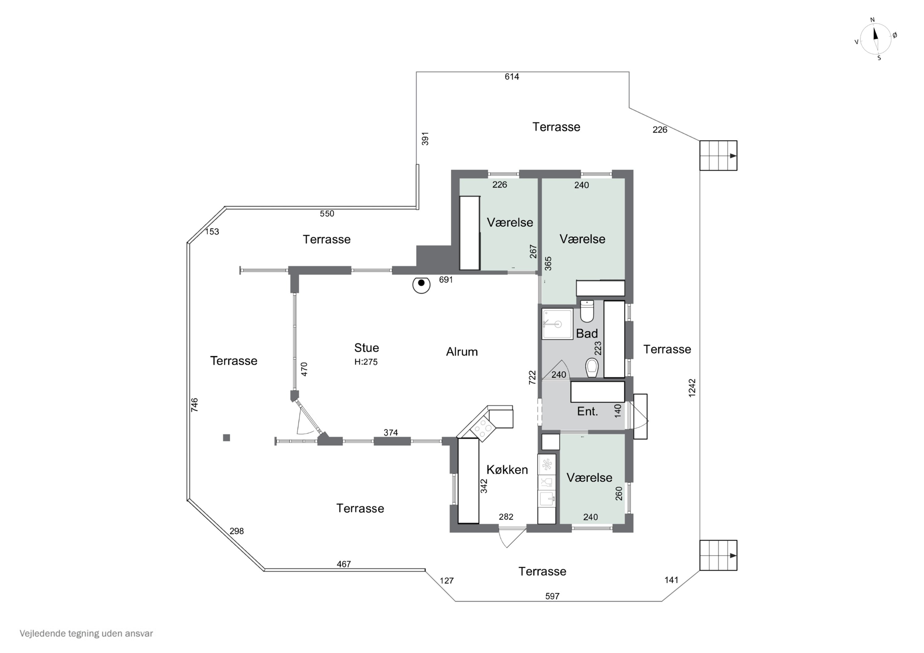 Plantegninger billede af Lindevænget 20, Vellerup, 4050 Skibby