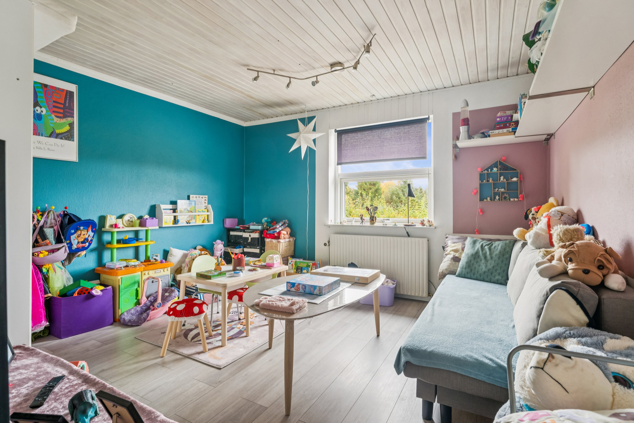 Fremhævet stue billede i fuldskærmstilstand. Billede af Wingesvej 65, 8920 Randers NV