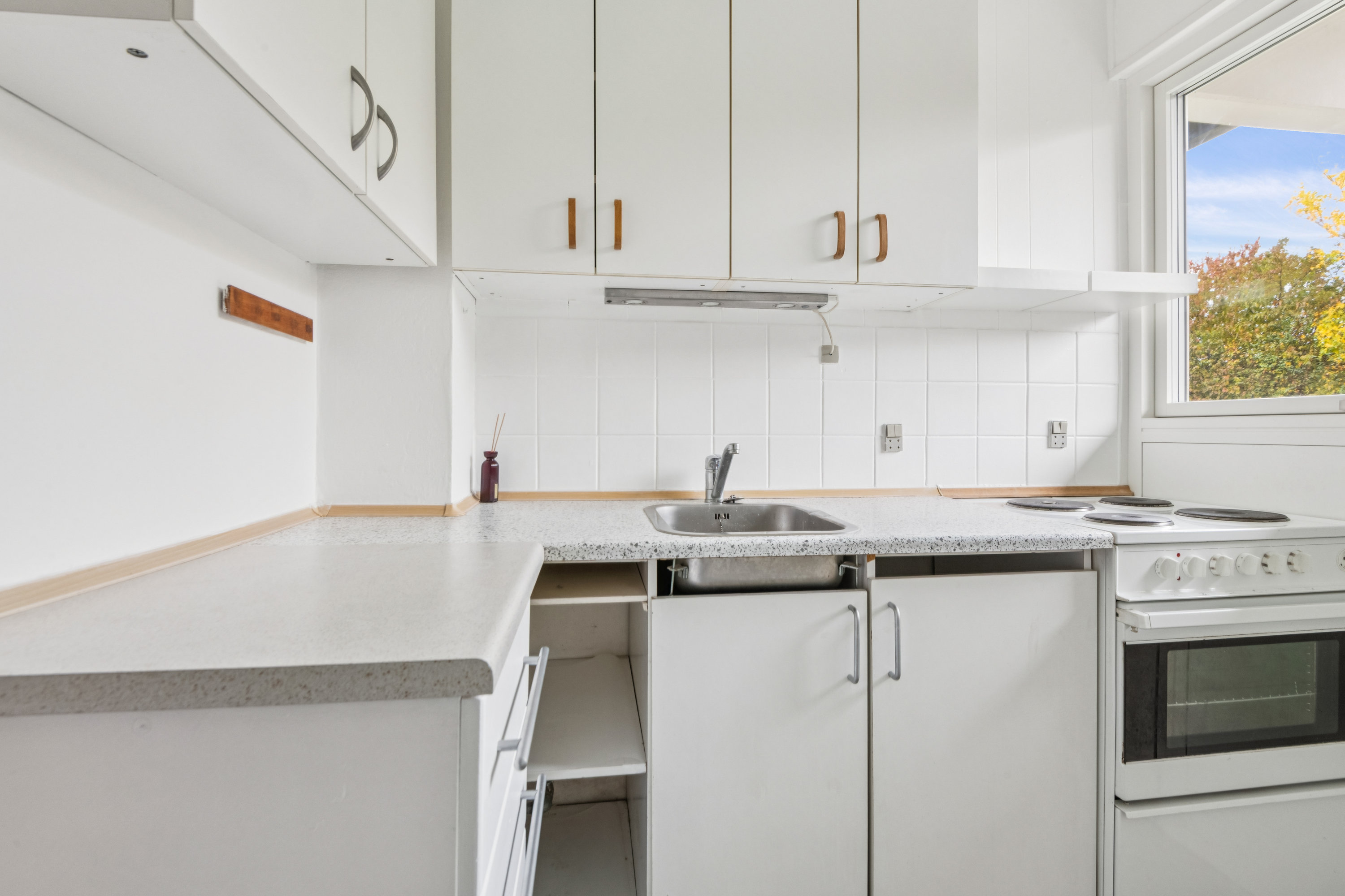 Fremhævet køkken billede i fuldskærmstilstand. Billede af Gertrud Rasks Vej 21, st.., 9210 Aalborg SØ