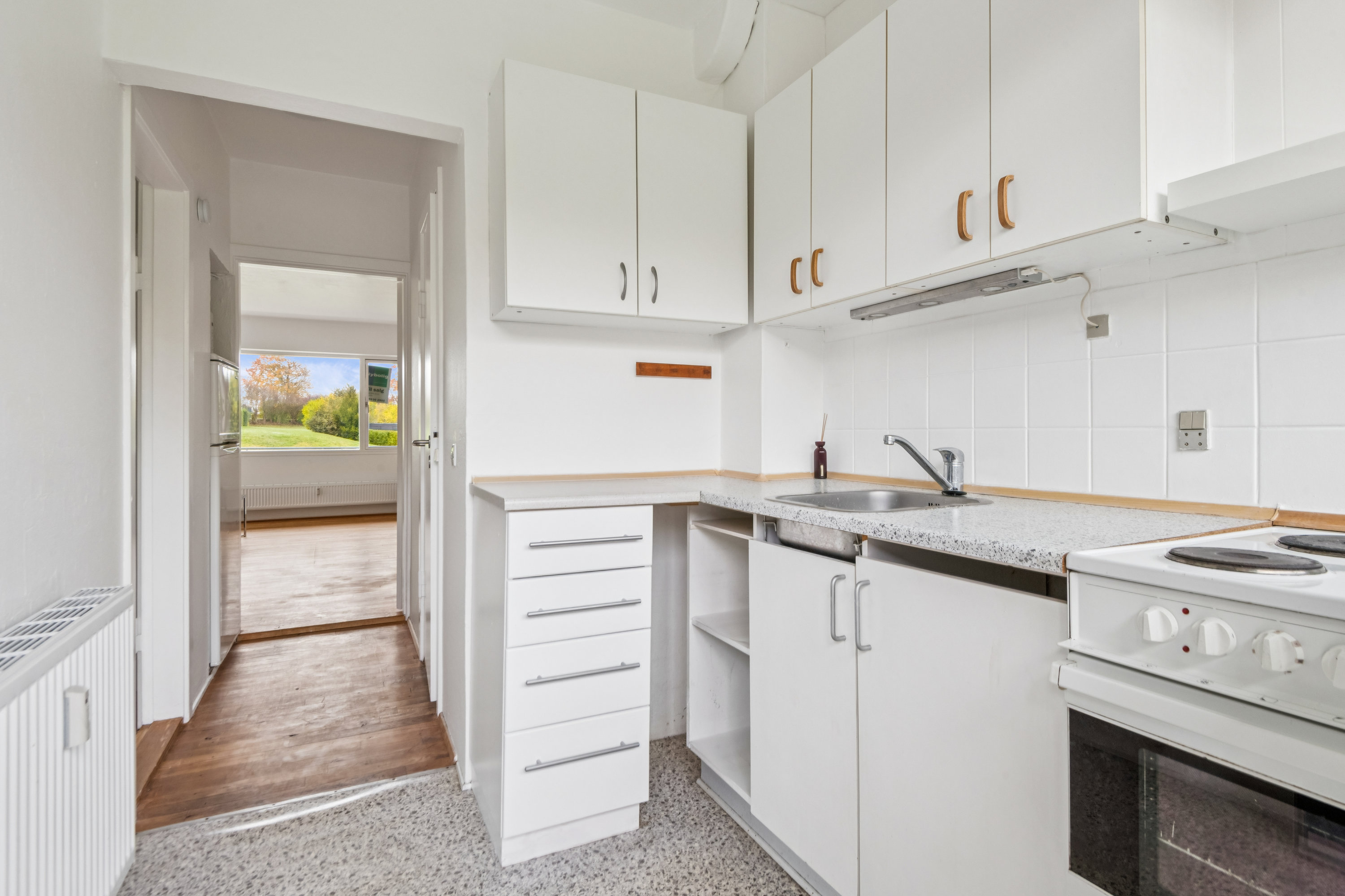 Fremhævet køkken billede i fuldskærmstilstand. Billede af Gertrud Rasks Vej 21, st.., 9210 Aalborg SØ