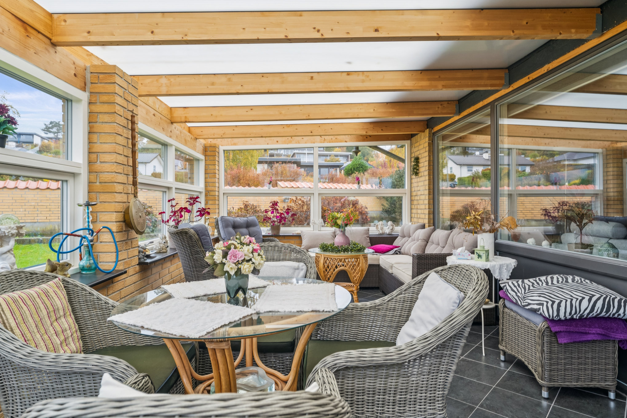 Fremhævet terrasse billede i fuldskærmstilstand. Billede af Wingesvej 65, 8920 Randers NV