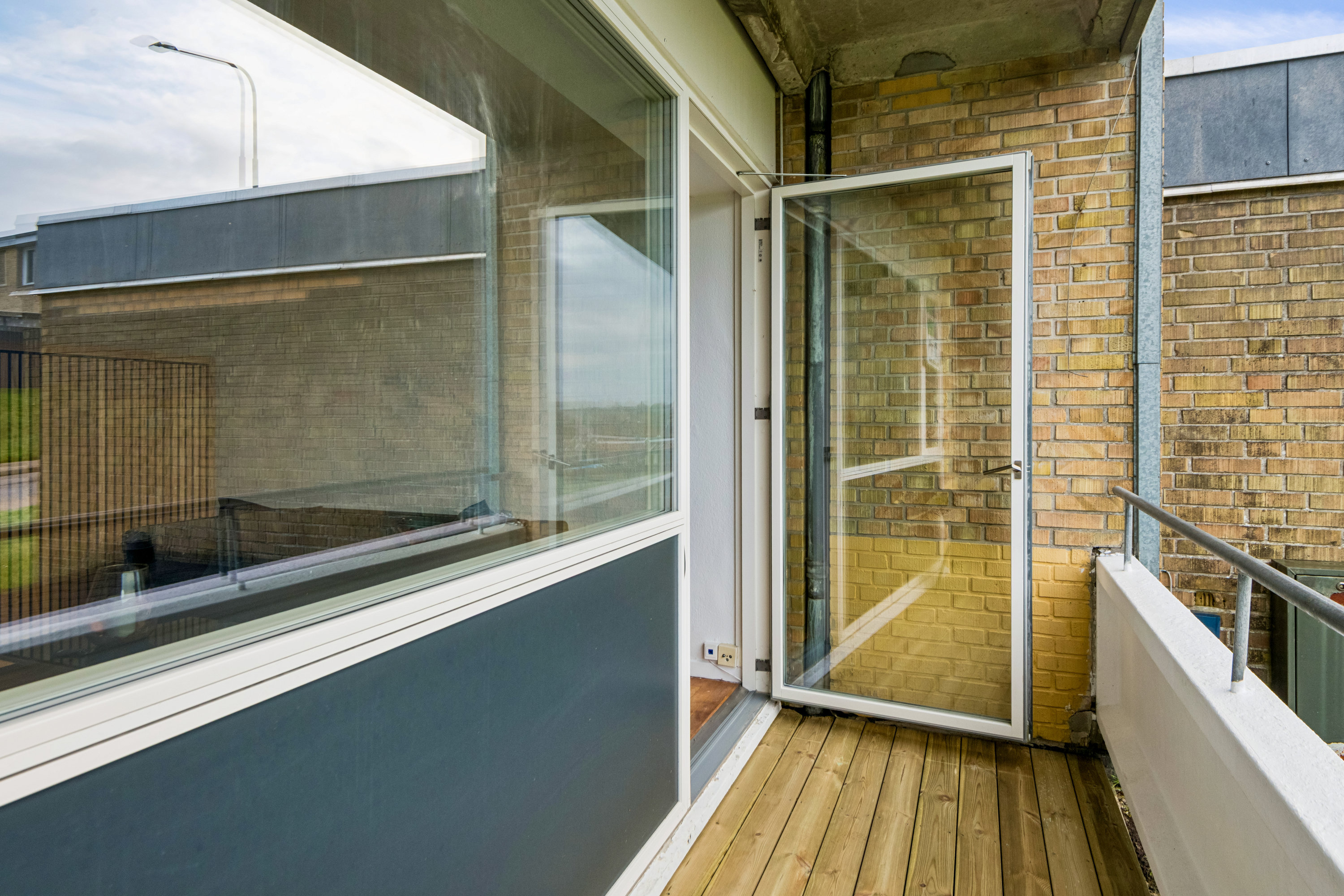 Fremhævet altan billede i fuldskærmstilstand. Billede af Gertrud Rasks Vej 21, st.., 9210 Aalborg SØ