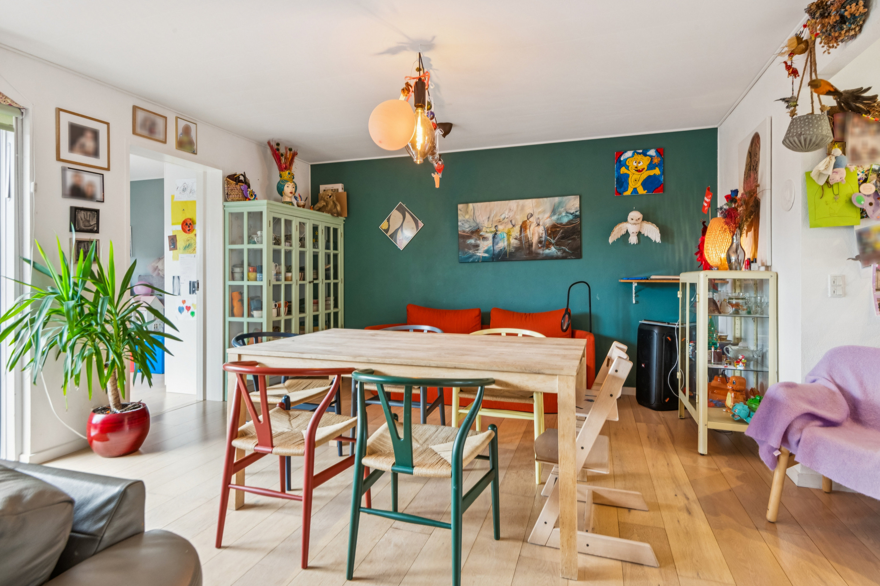 Fremhævet stue billede i fuldskærmstilstand. Billede af Nordens Huse 14, 9000 Aalborg