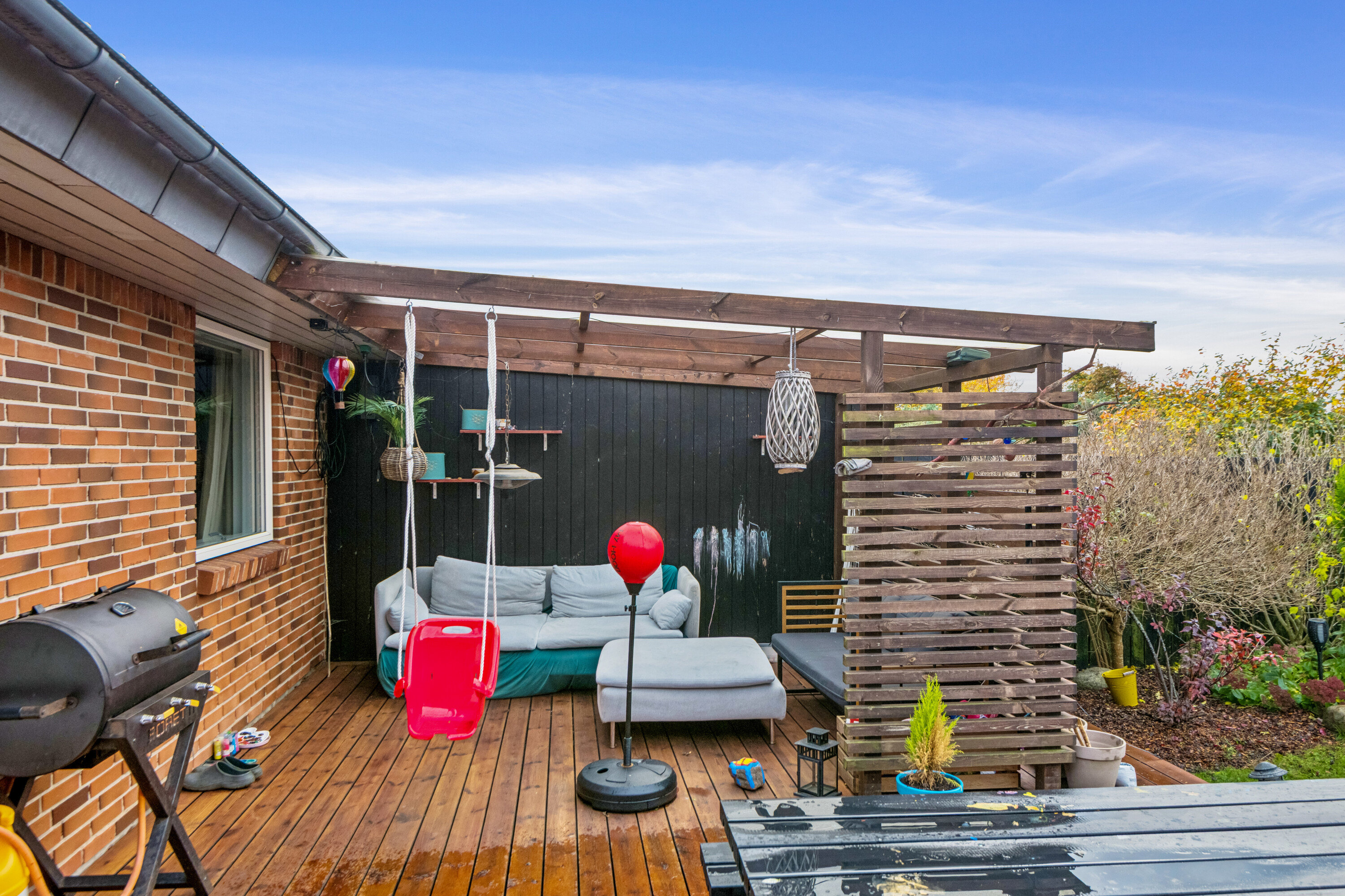 Fremhævet terrasse billede i fuldskærmstilstand. Billede af Nordens Huse 14, 9000 Aalborg