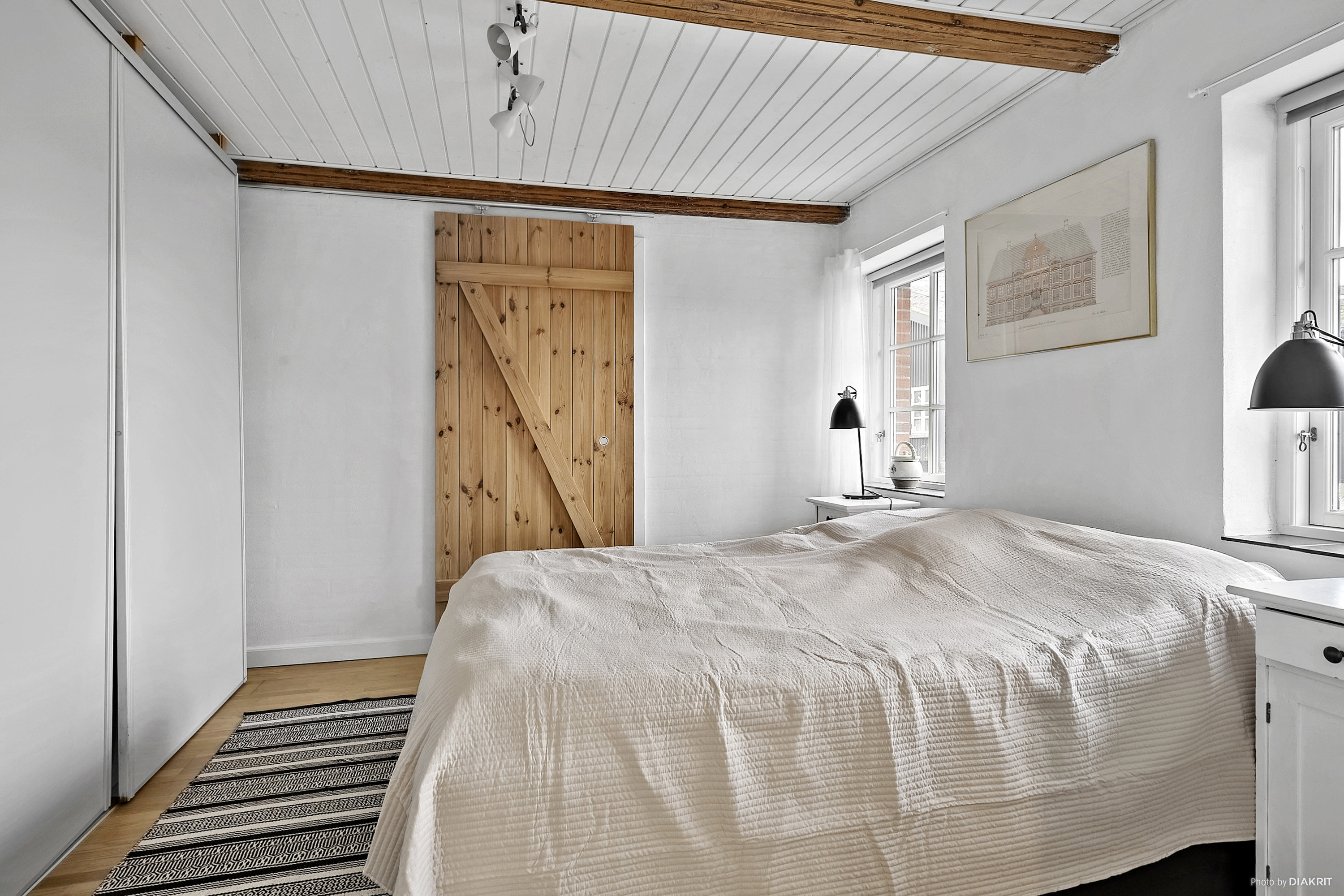 Fremhævet soveværelse billede i fuldskærmstilstand. Billede af Hølkenhavevej 4, Hølken, 8300 Odder