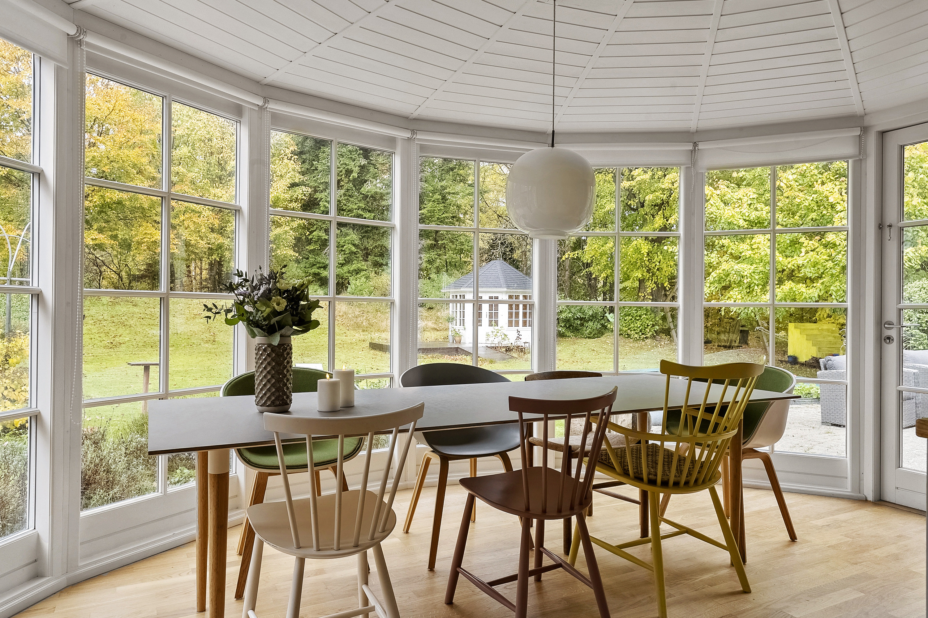 Fremhævet spisestue billede i fuldskærmstilstand. Billede af Grusdalsvej 9, 8700 Horsens