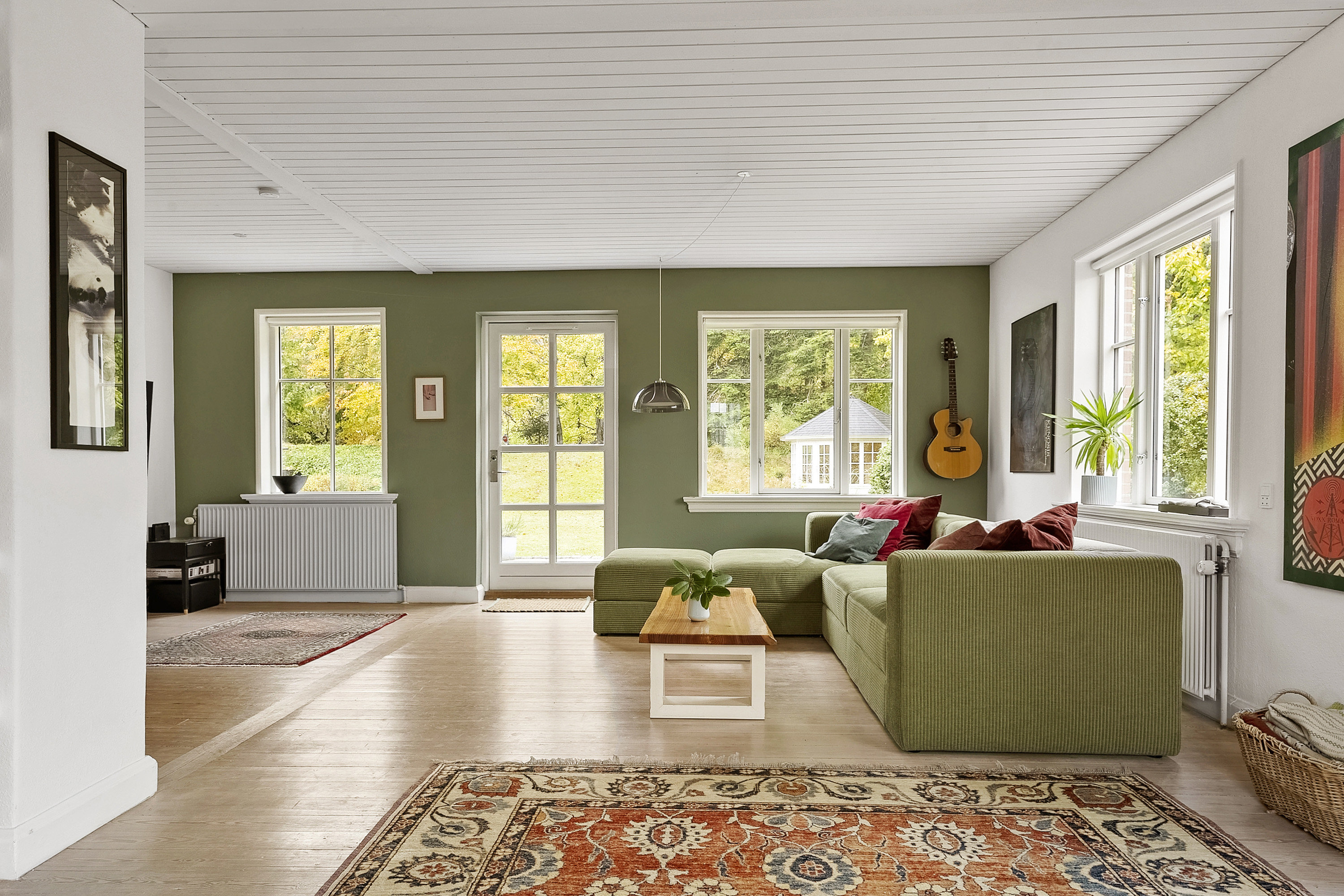 Fremhævet stue billede i fuldskærmstilstand. Billede af Grusdalsvej 9, 8700 Horsens