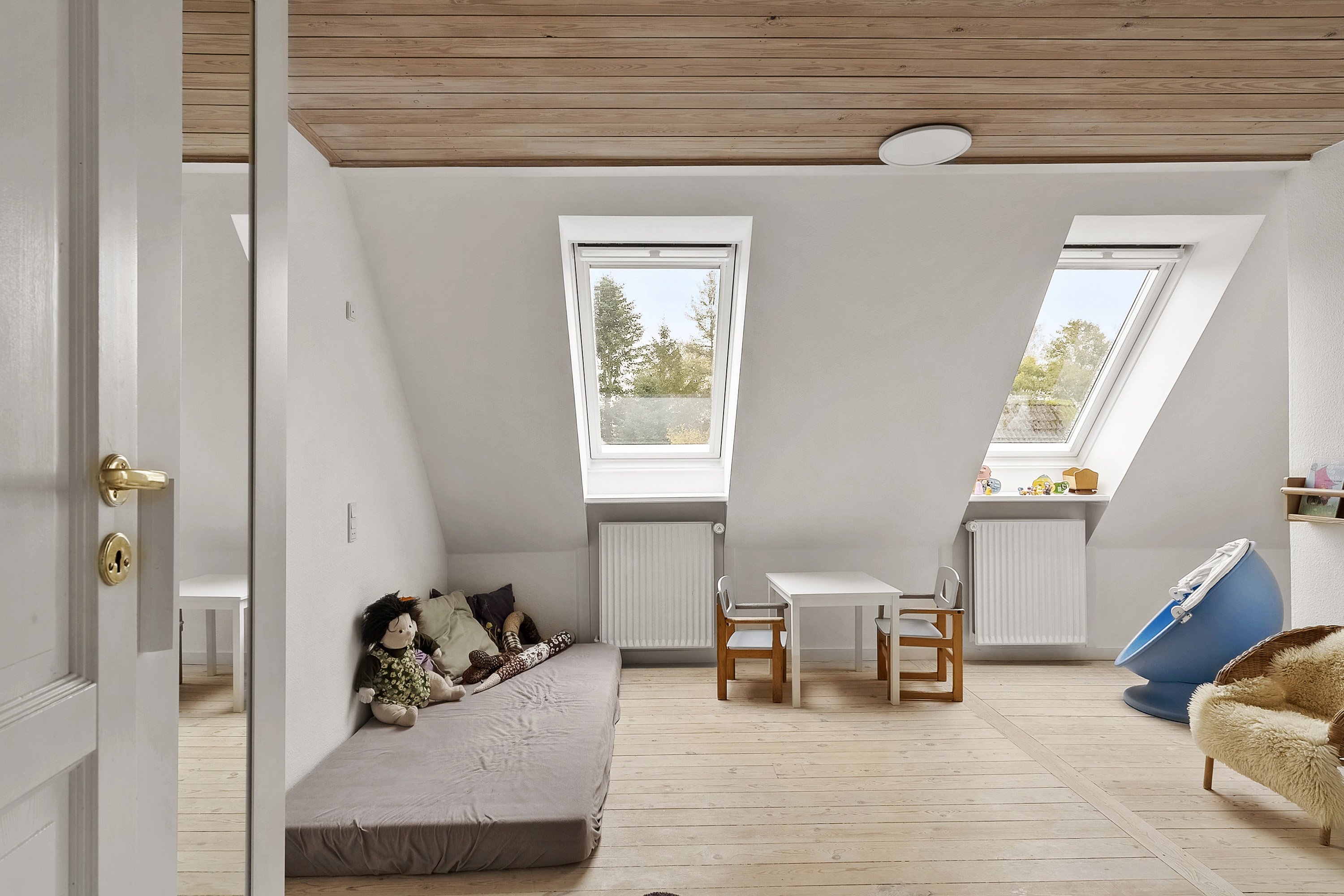 Fremhævet stue billede i fuldskærmstilstand. Billede af Grusdalsvej 9, 8700 Horsens