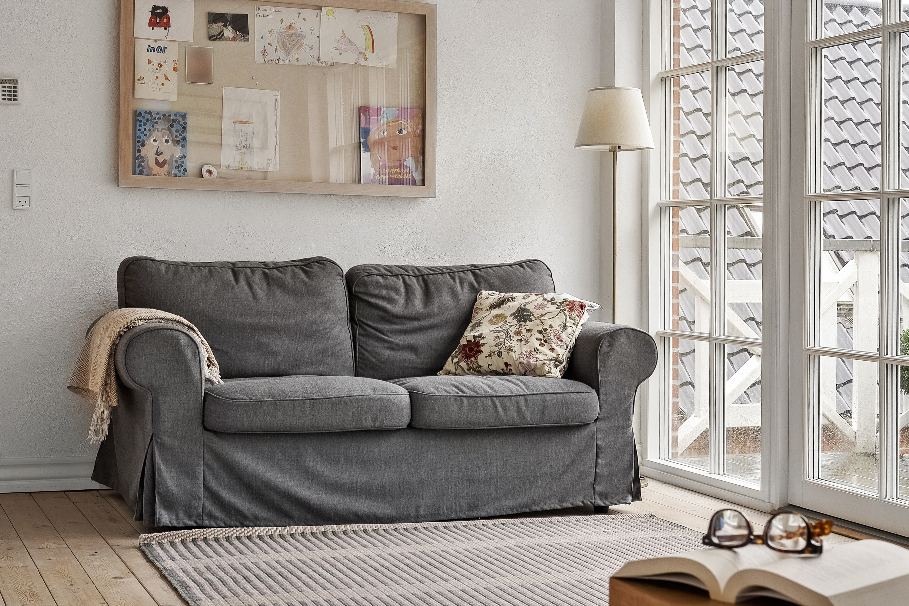 Fremhævet stue billede i fuldskærmstilstand. Billede af Grusdalsvej 9, 8700 Horsens