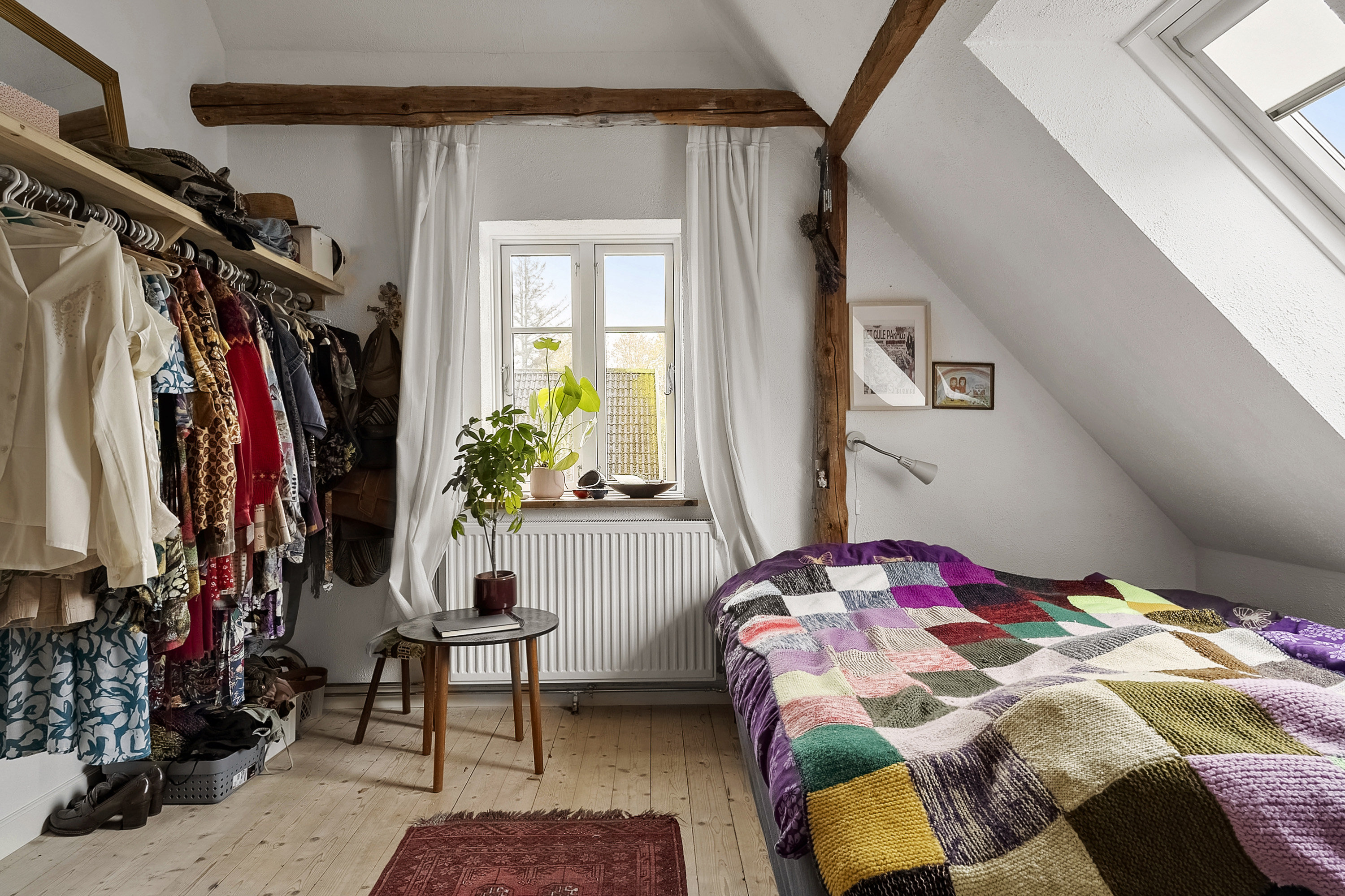 Fremhævet soveværelse billede i fuldskærmstilstand. Billede af Grusdalsvej 9, 8700 Horsens