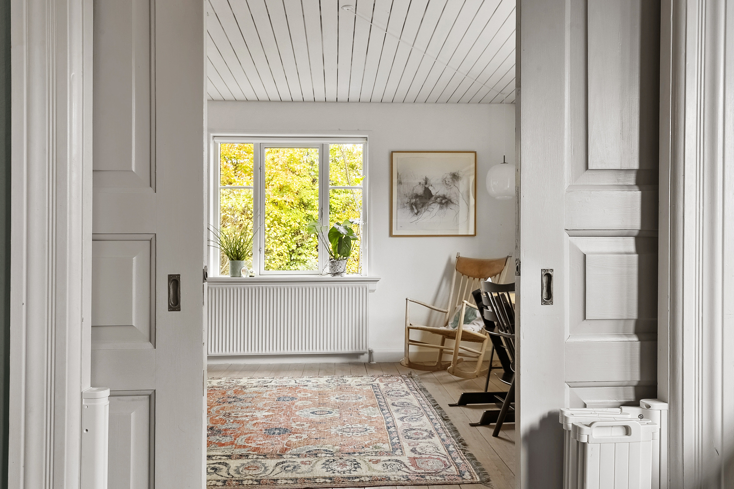 Fremhævet stue billede i fuldskærmstilstand. Billede af Grusdalsvej 9, 8700 Horsens