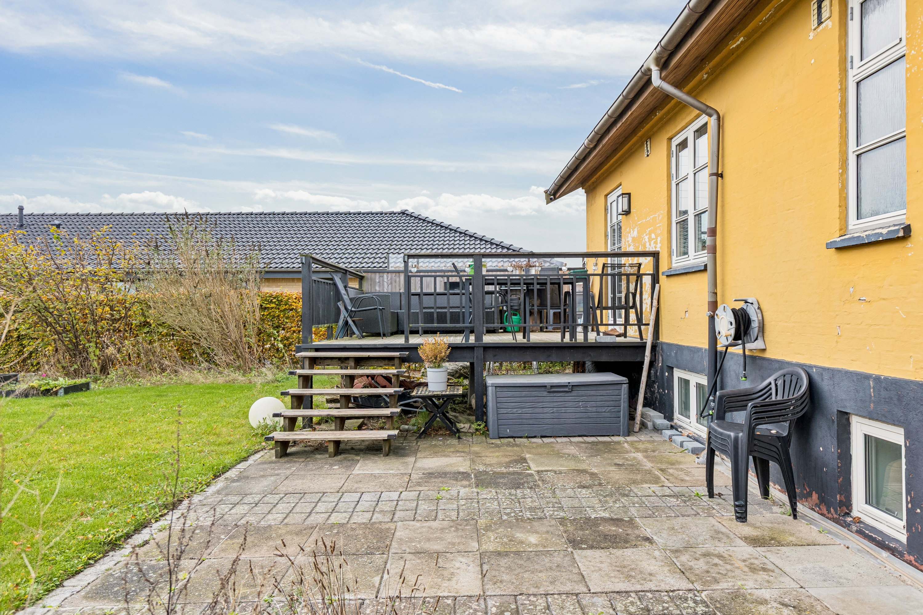 Fremhævet terrasse billede i fuldskærmstilstand. Billede af Bygaden 67, Kundby, 4520 Svinninge