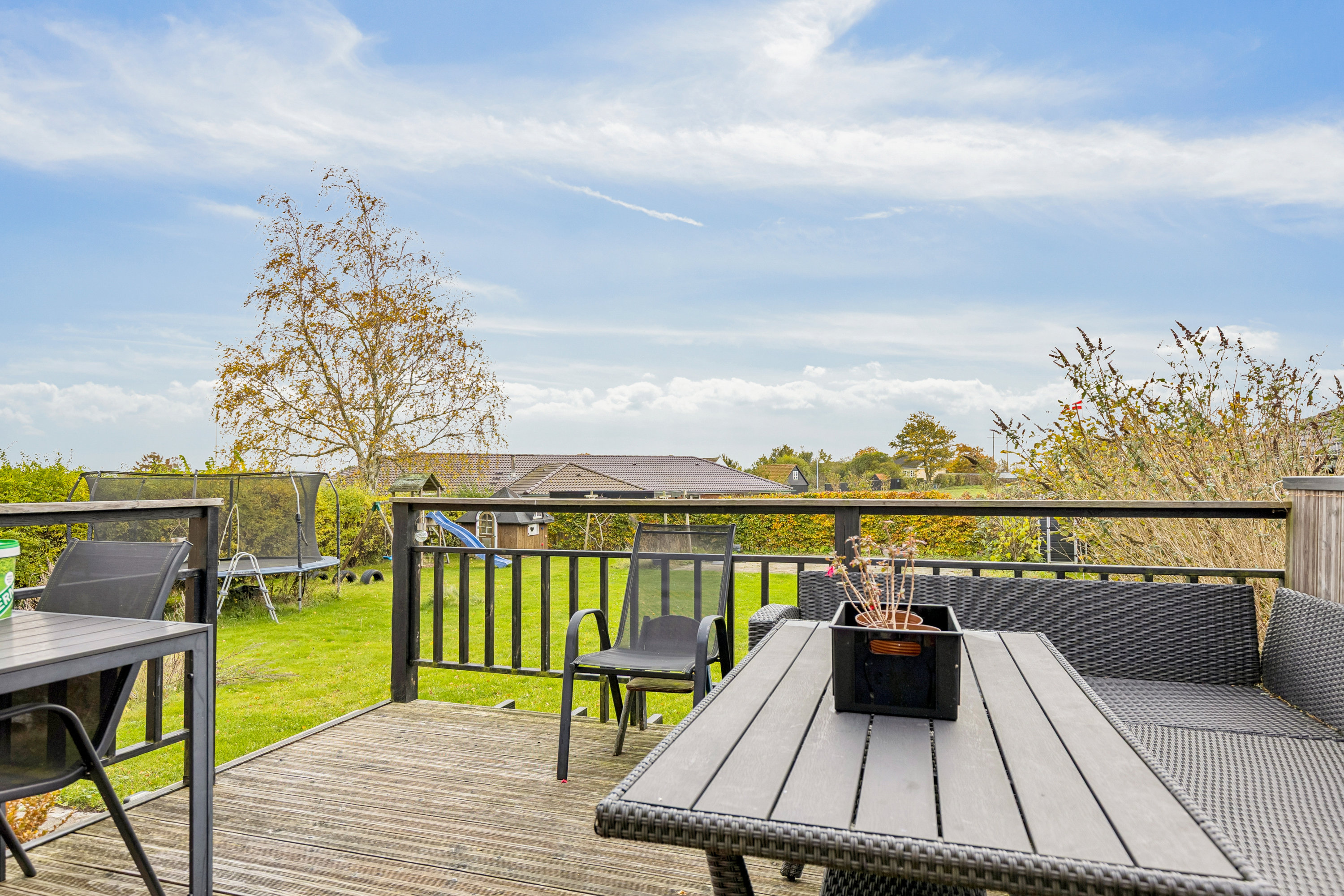 Fremhævet terrasse billede i fuldskærmstilstand. Billede af Bygaden 67, Kundby, 4520 Svinninge