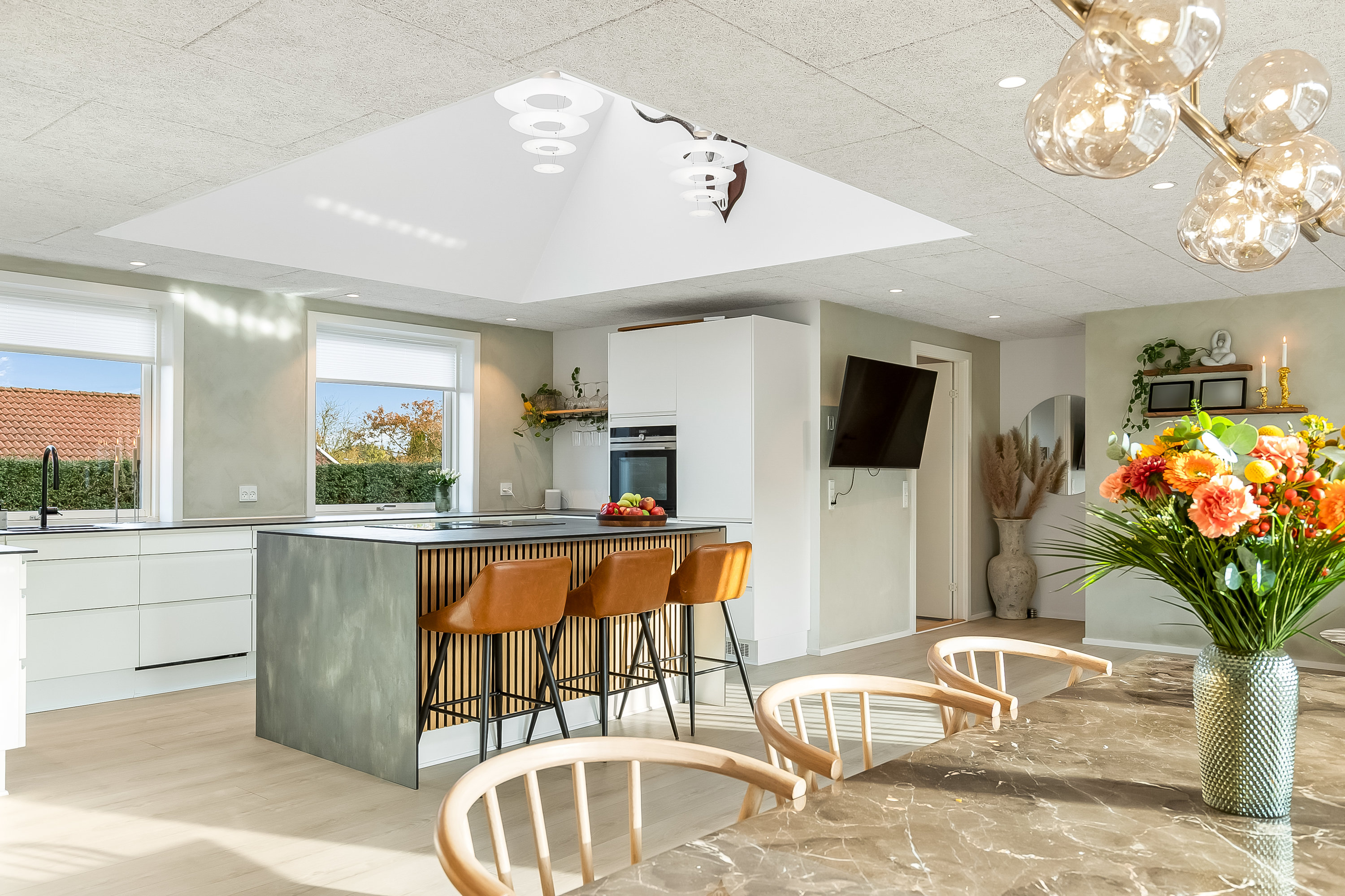 Fremhævet køkken billede i fuldskærmstilstand. Billede af Borggårdsparken 26, 7080 Børkop