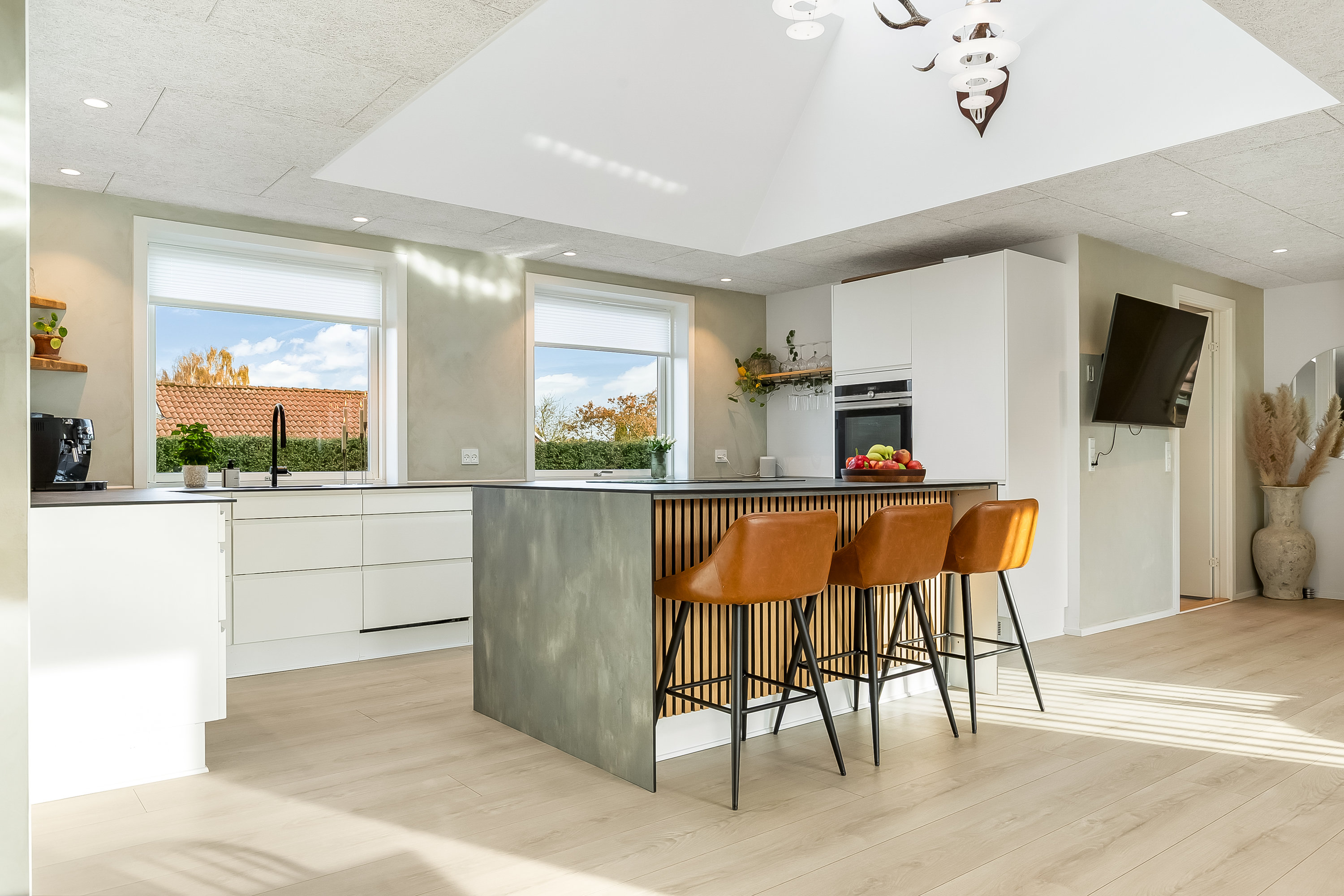 Fremhævet køkken billede i fuldskærmstilstand. Billede af Borggårdsparken 26, 7080 Børkop