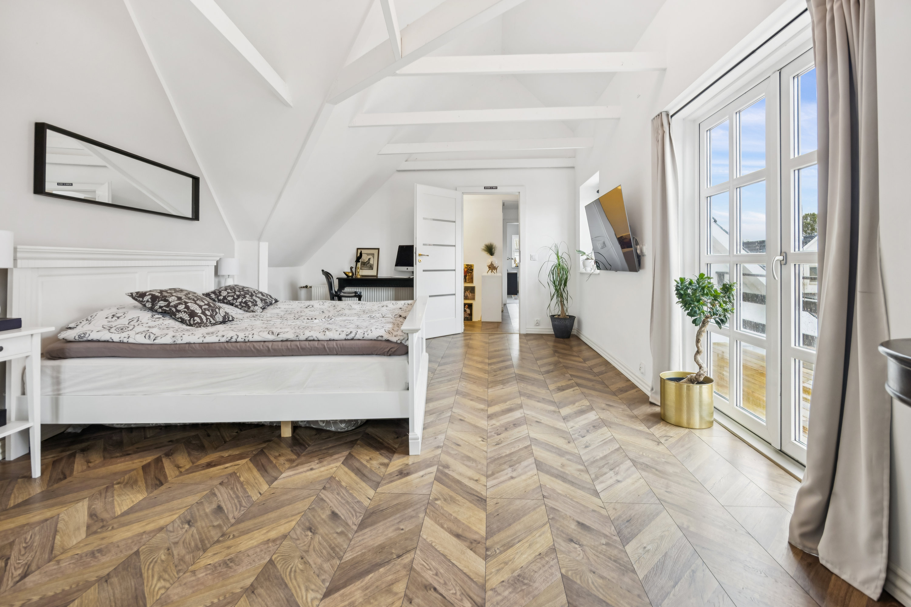 Fremhævet værelse billede i fuldskærmstilstand. Billede af Vestvej 22, 9310 Vodskov