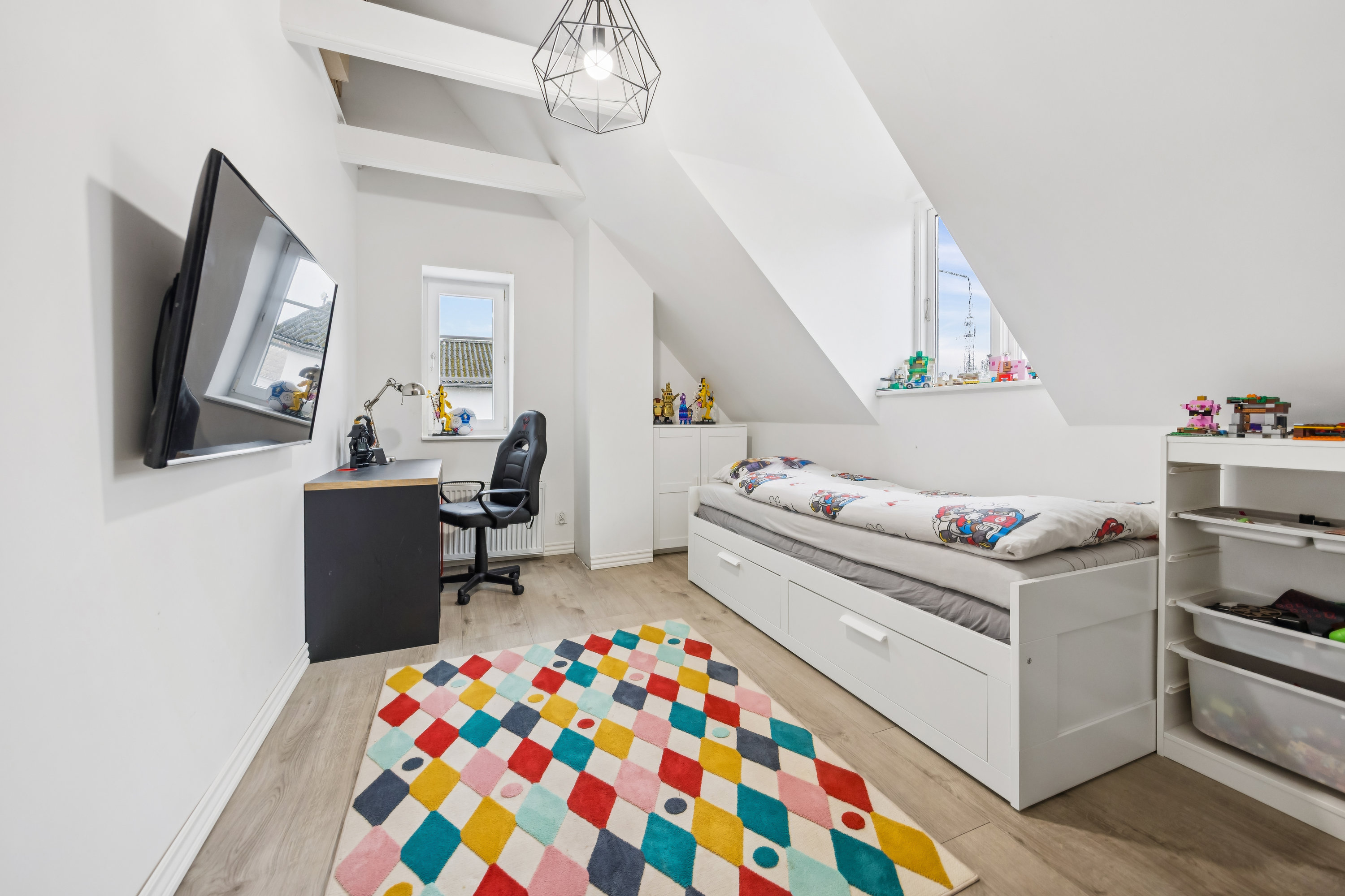 Fremhævet værelse billede i fuldskærmstilstand. Billede af Vestvej 22, 9310 Vodskov