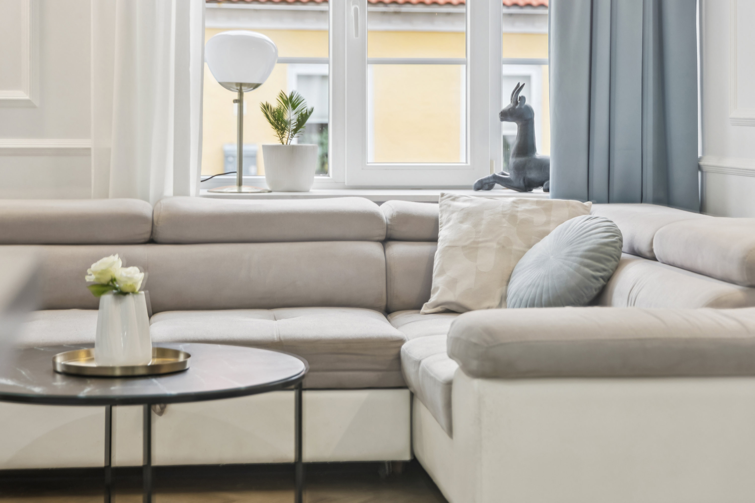 Fremhævet stue billede i fuldskærmstilstand. Billede af Vestvej 22, 9310 Vodskov