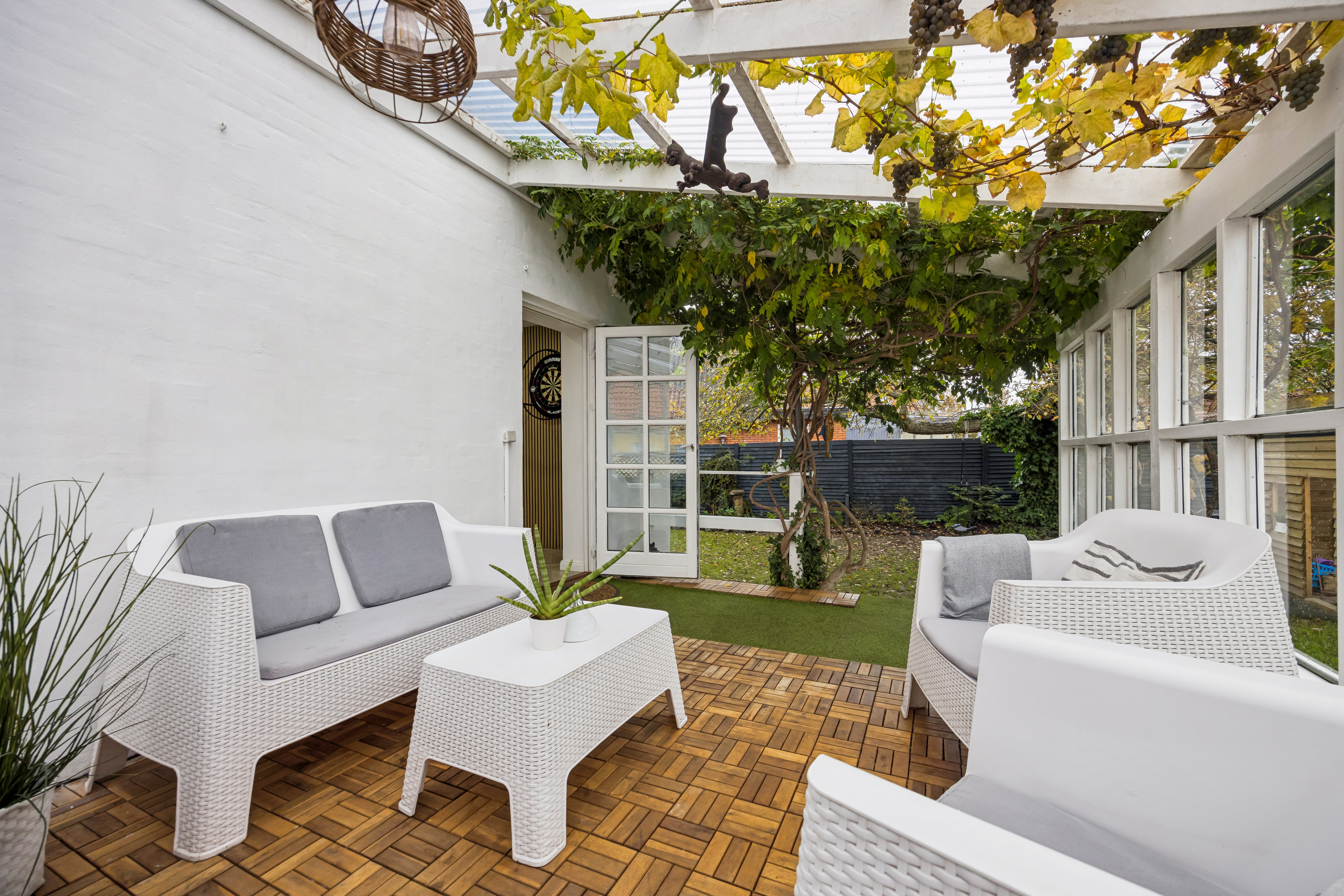 Fremhævet terrasse billede i fuldskærmstilstand. Billede af Vestvej 22, 9310 Vodskov