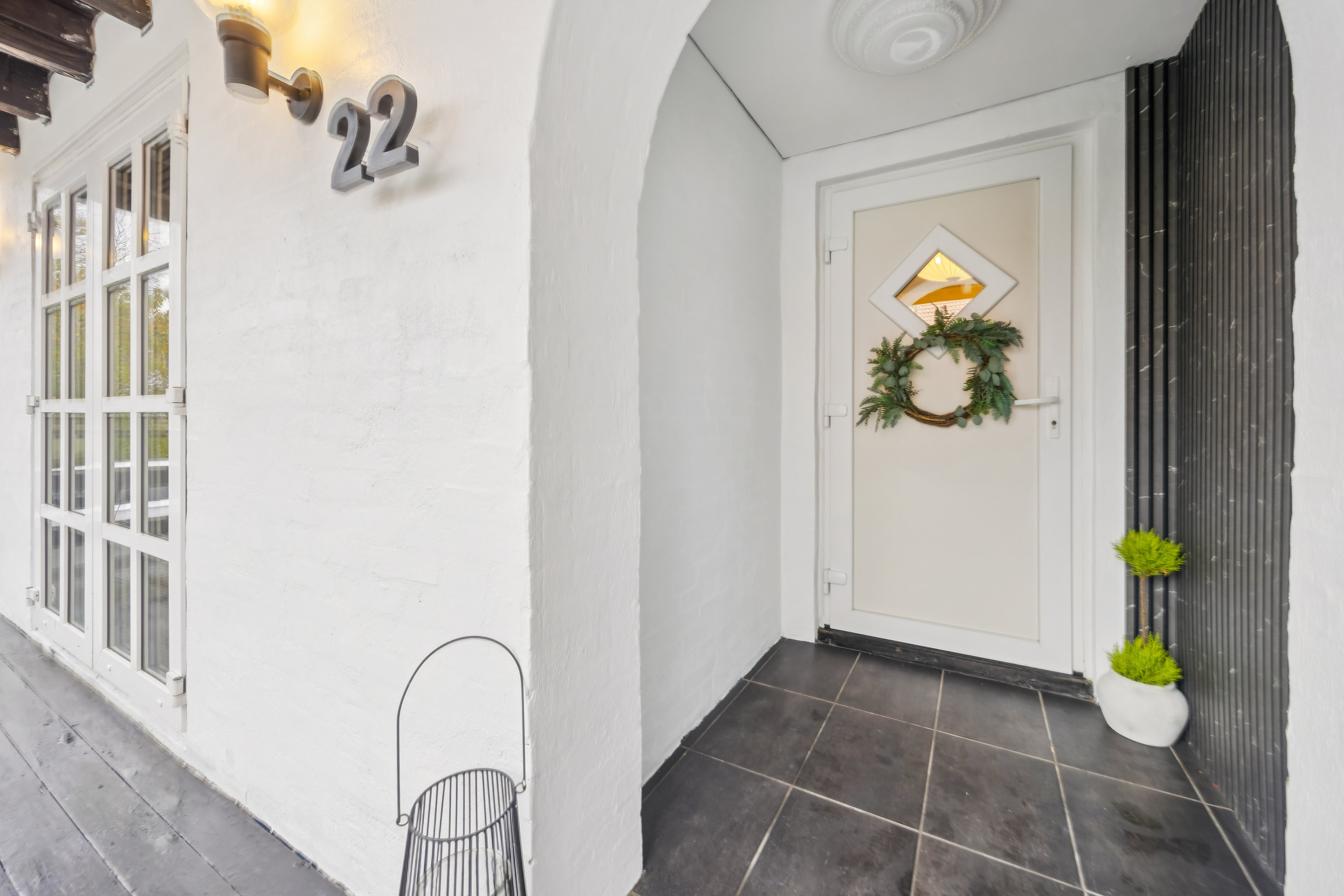 Fremhævet gang billede i fuldskærmstilstand. Billede af Vestvej 22, 9310 Vodskov