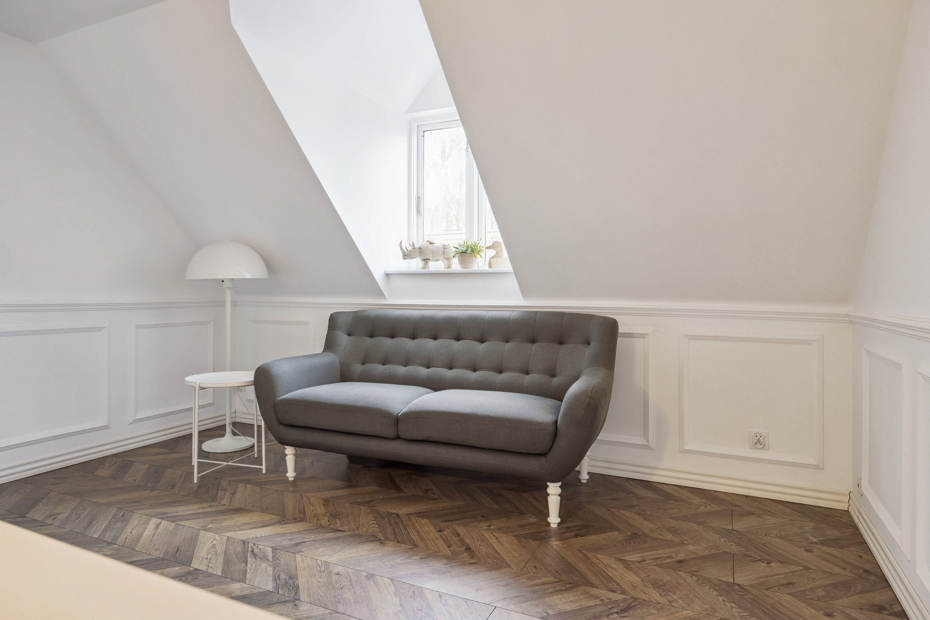 Fremhævet stue billede i fuldskærmstilstand. Billede af Vestvej 22, 9310 Vodskov