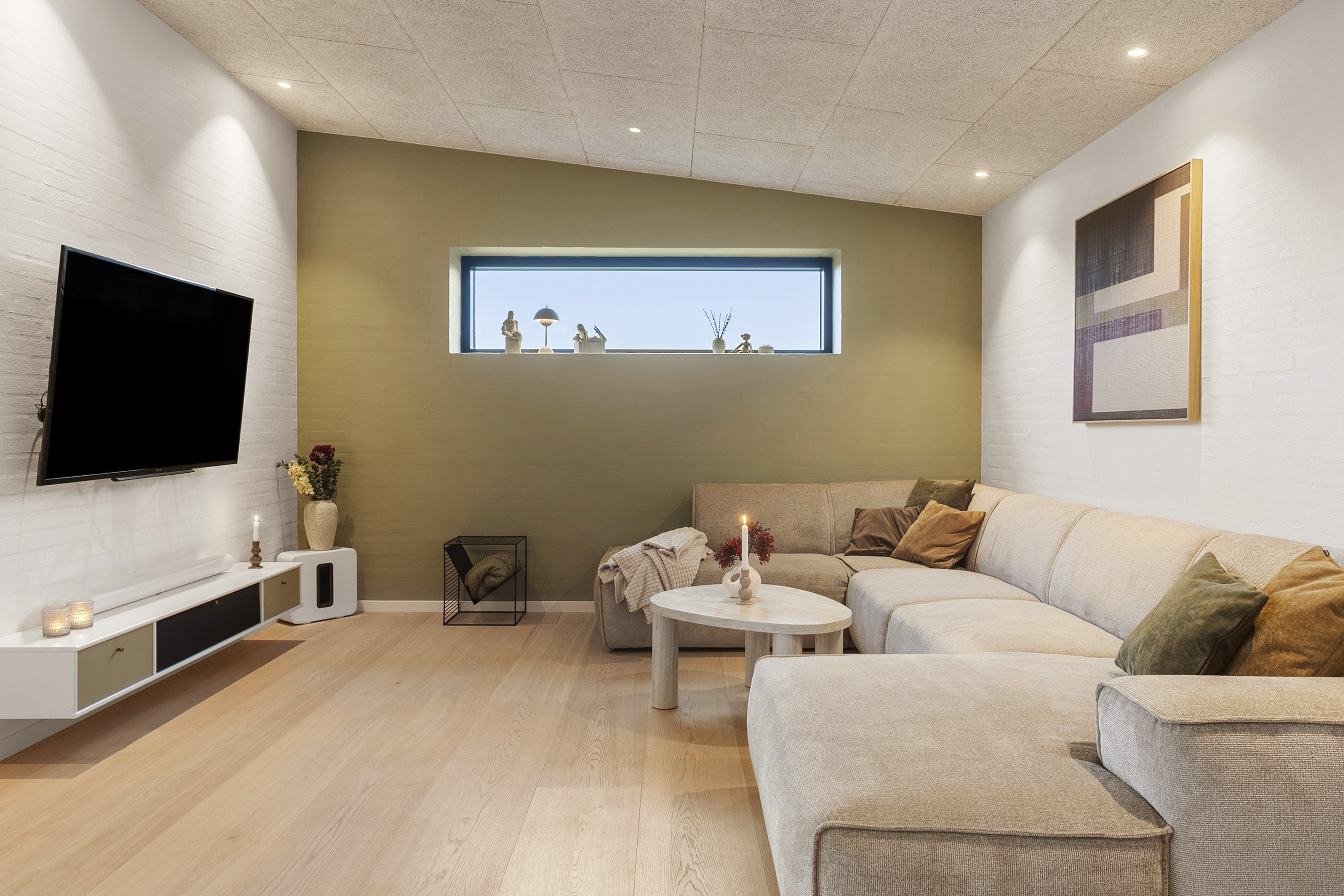 Fremhævet stue billede i fuldskærmstilstand. Billede af Kongstedgårds Alle 21, 6600 Vejen