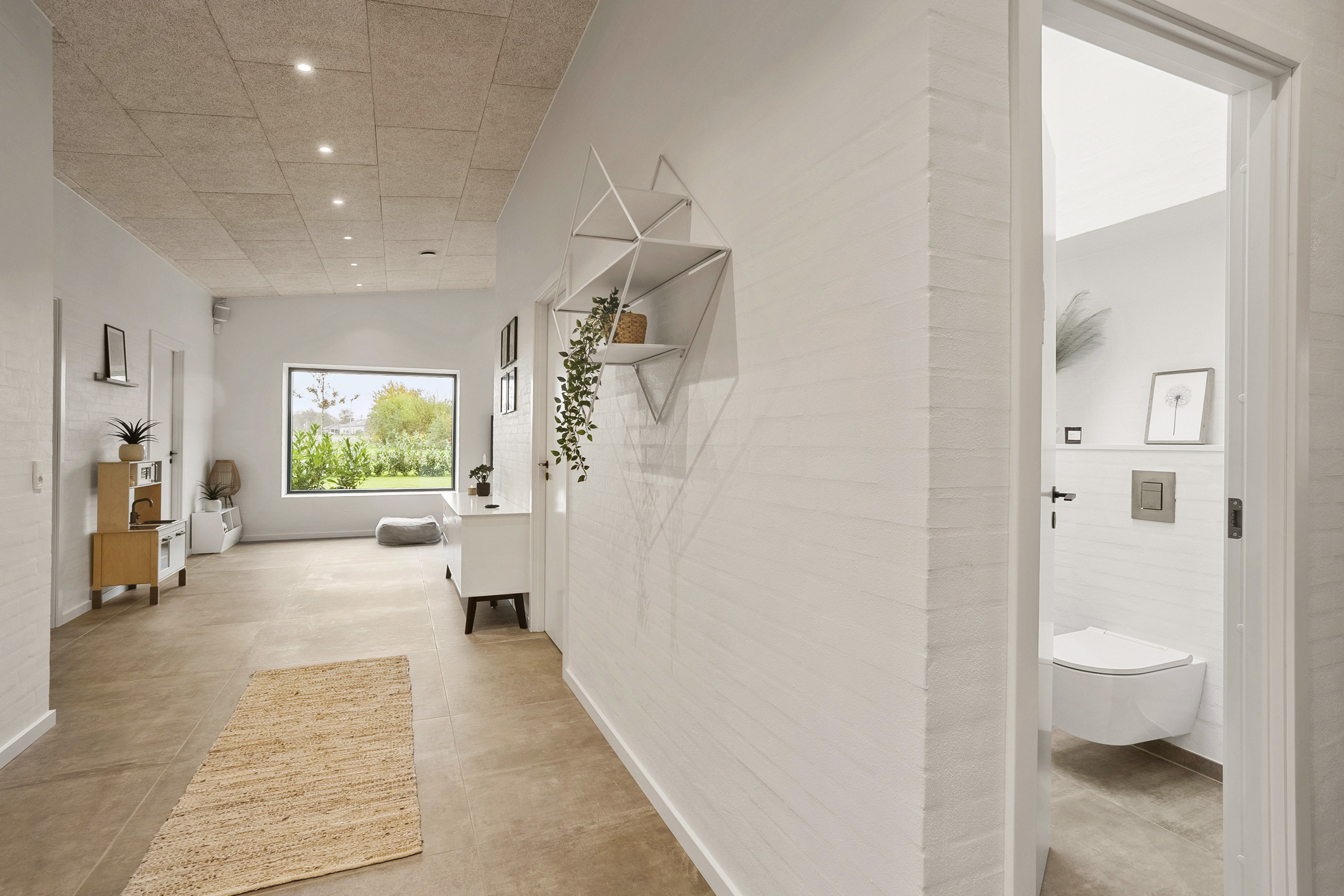 Fremhævet gang/toilet billede i fuldskærmstilstand. Billede af Kongstedgårds Alle 21, 6600 Vejen