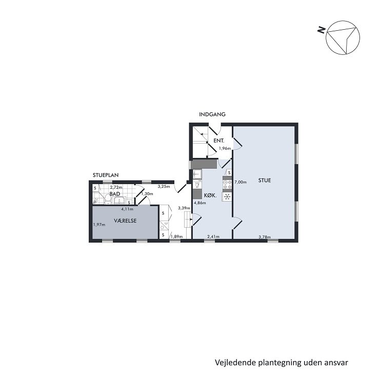 Plantegninger billede af Århusvej 57, Stilling, 8660 Skanderborg