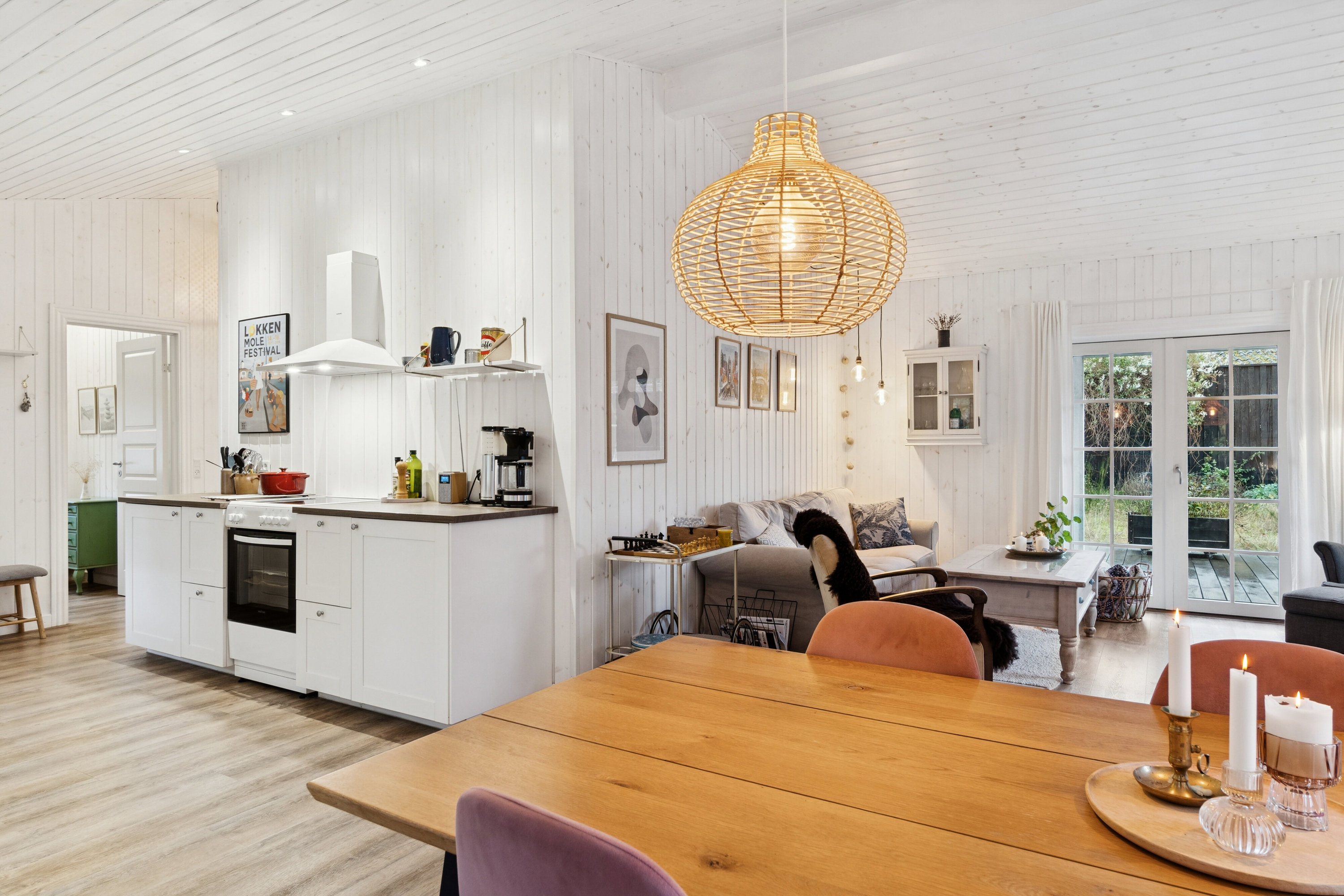 Fremhævet køkken billede i fuldskærmstilstand. Billede af Vagtelvej 2, Ellinge Lyng, 4560 Vig