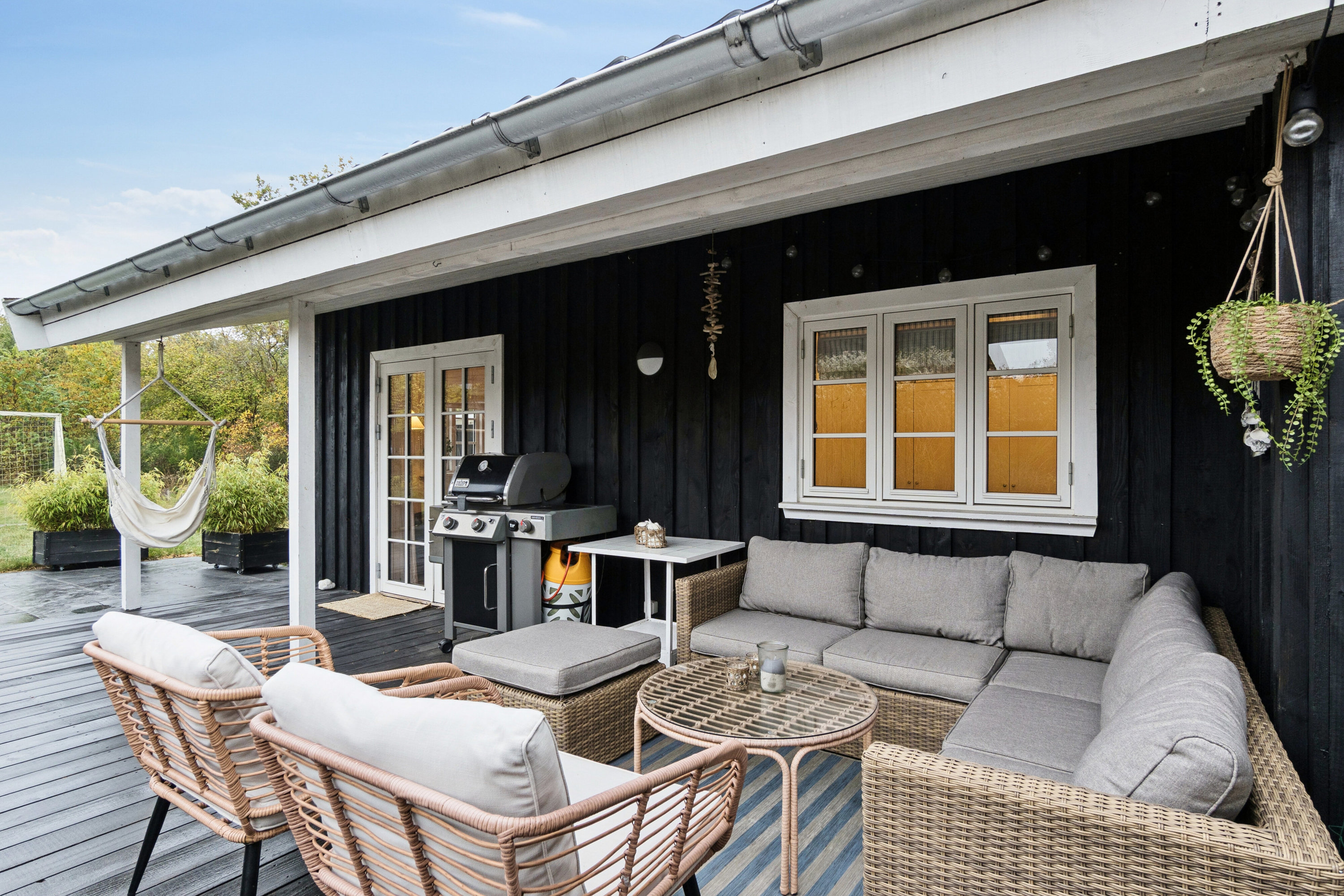 Fremhævet terrasse billede i fuldskærmstilstand. Billede af Vagtelvej 2, Ellinge Lyng, 4560 Vig