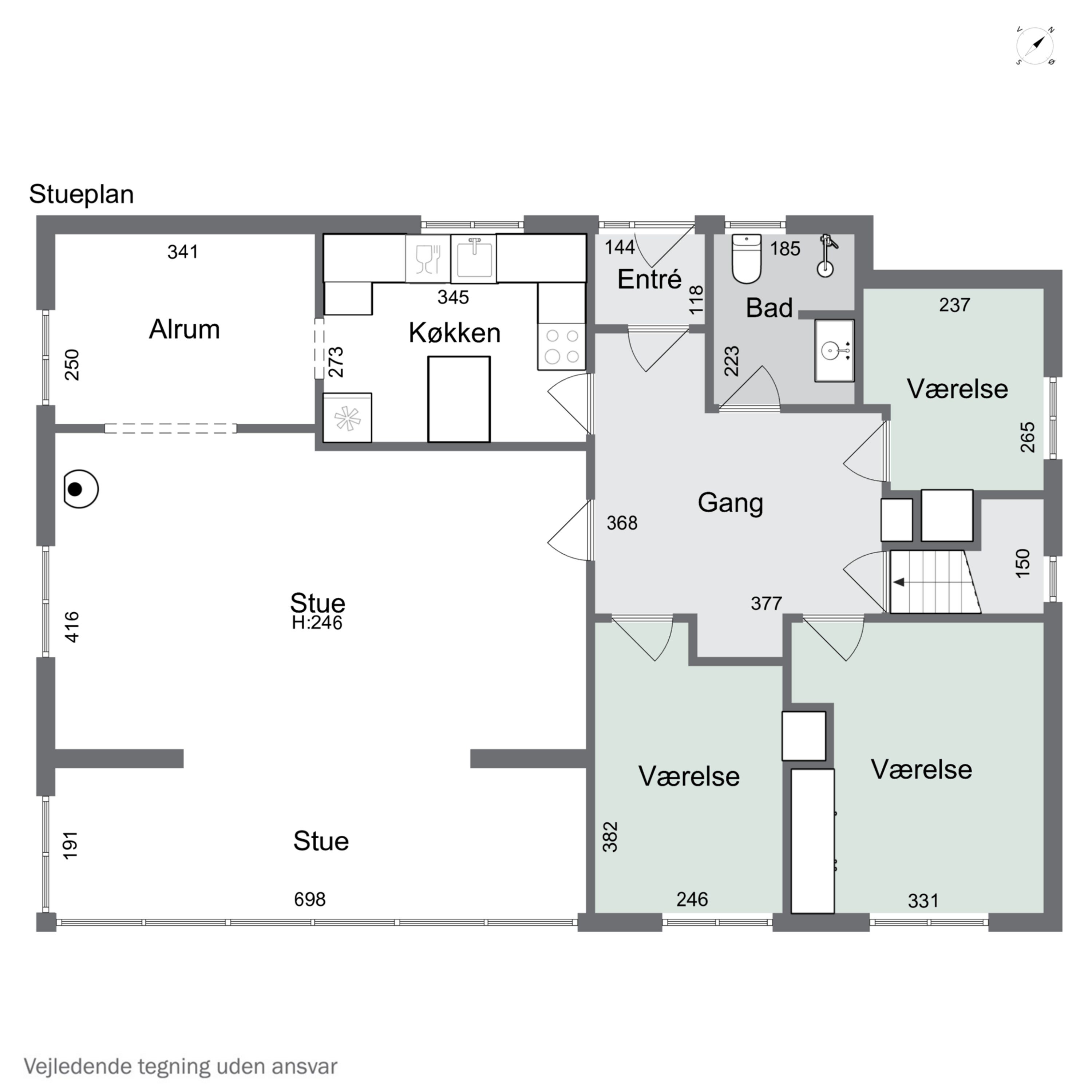 Plantegninger billede af Gelstrupvej 6, Egebjerg, 4500 Nykøbing Sj