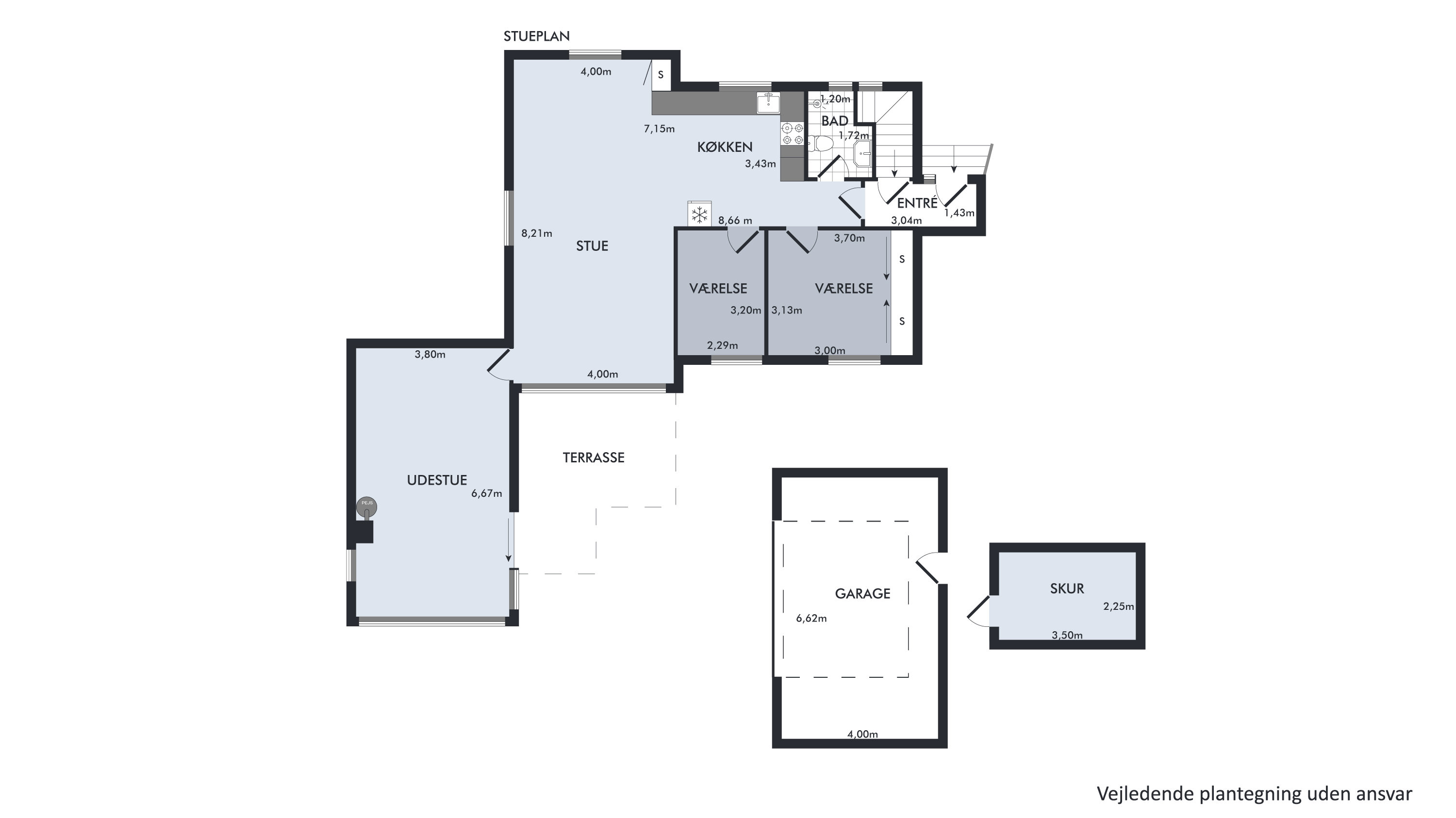 Plantegninger billede af Mejlgårdsvej 12, 8930 Randers NØ
