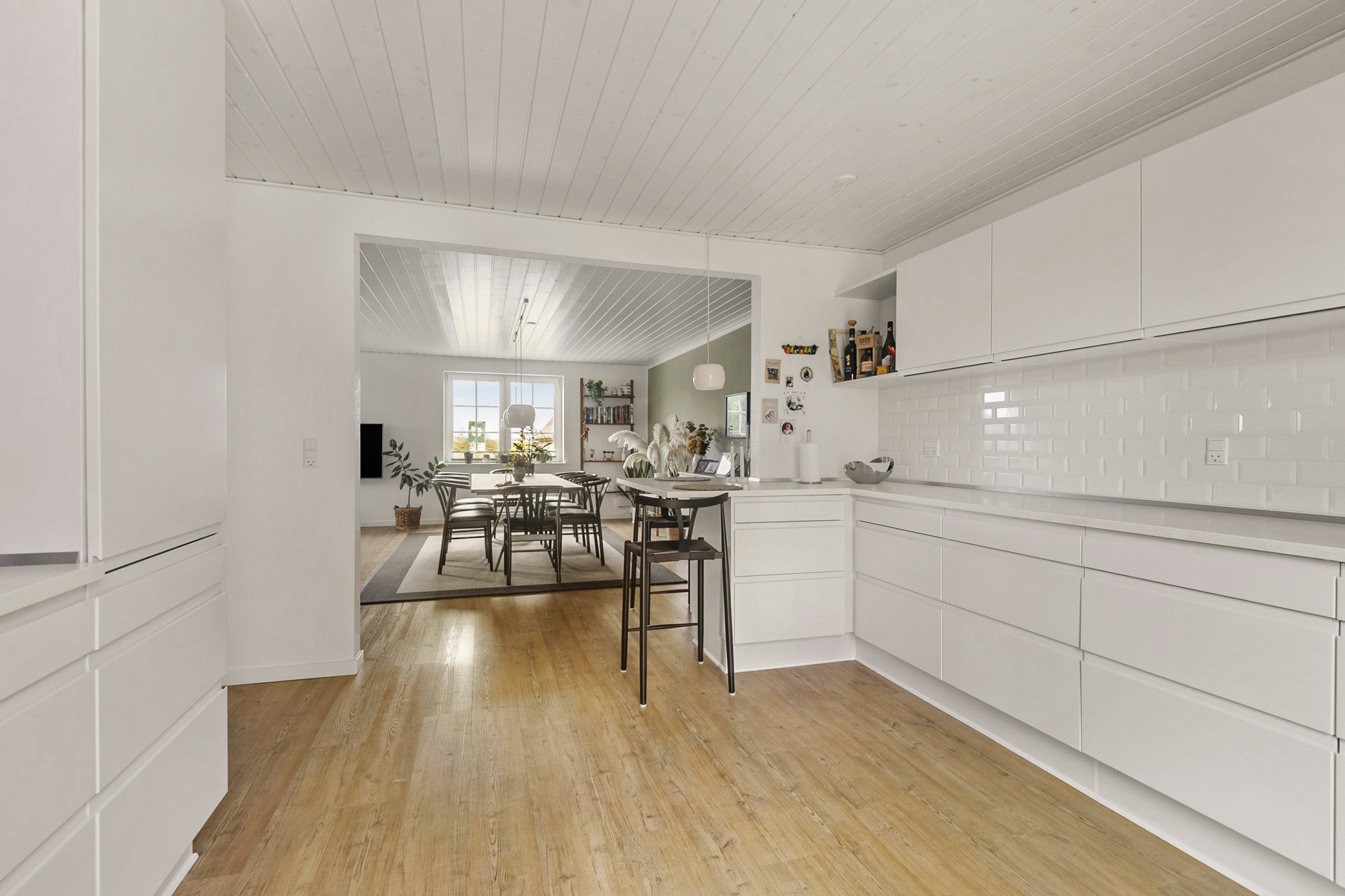 Fremhævet køkken billede i fuldskærmstilstand. Billede af Gunderupvej 10, Horne, 6800 Varde