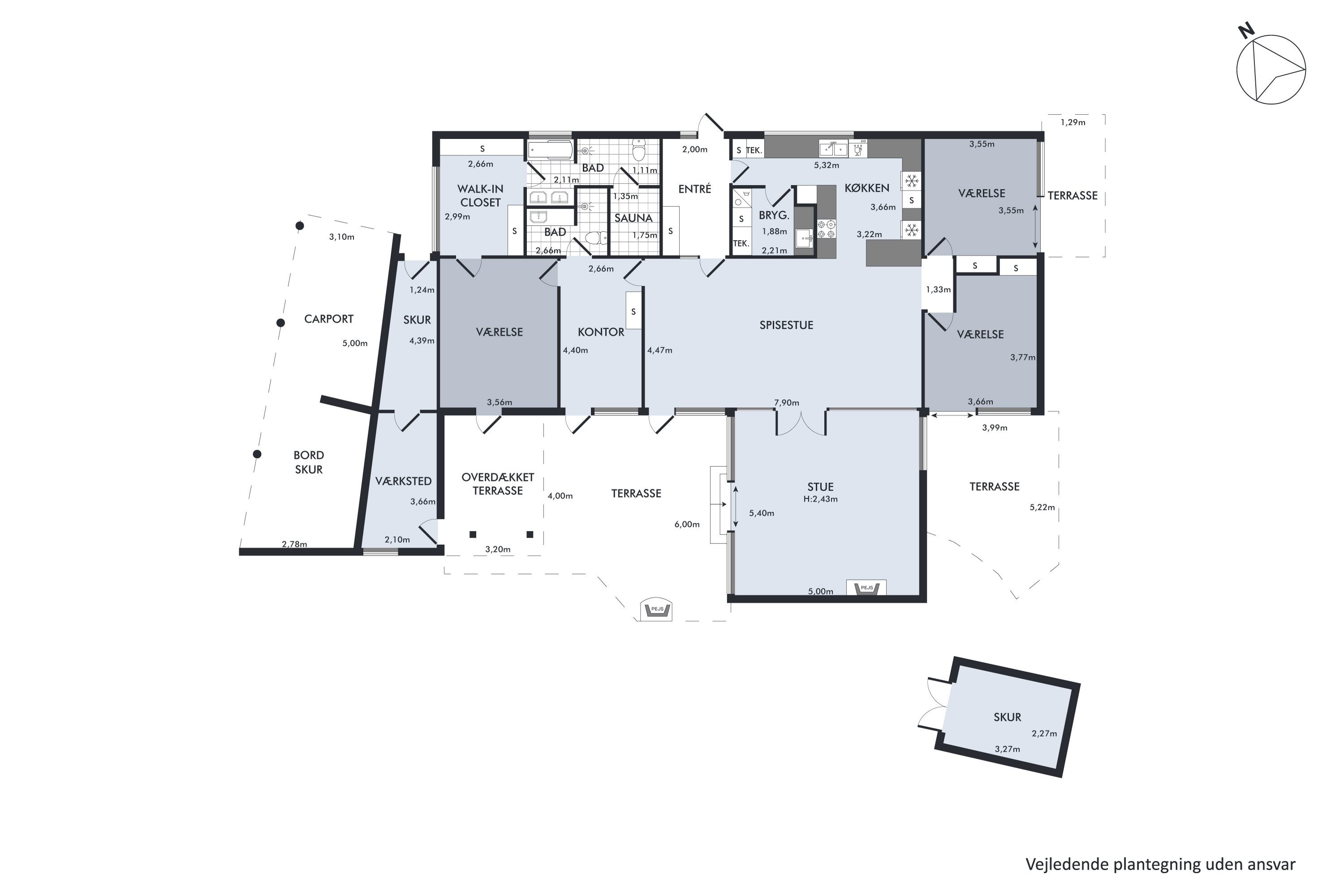 Plantegninger billede af Strandgårdsvej 5, 2690 Karlslunde