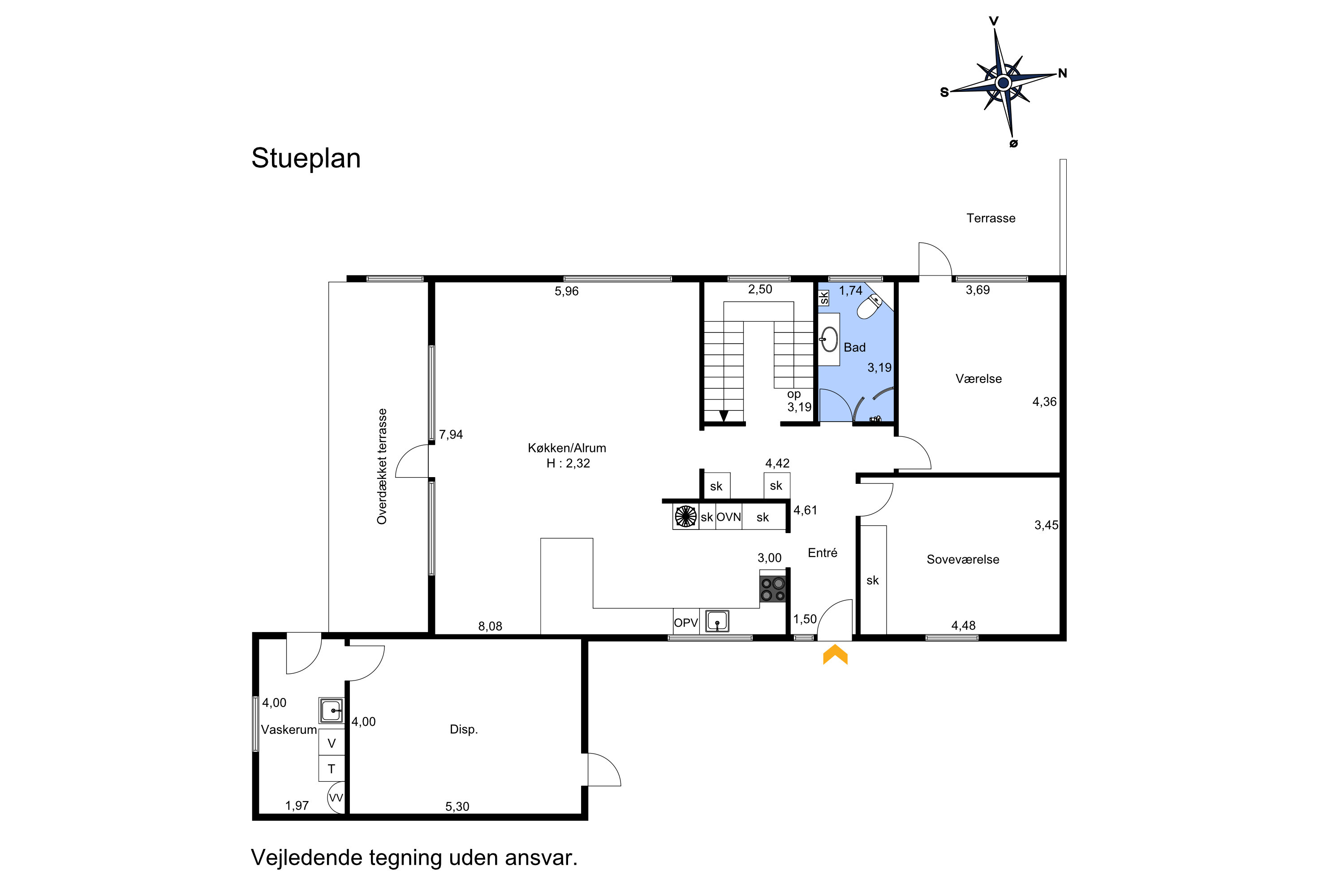 Plantegninger billede af Rugvænget 3, Mejlby, 8981 Spentrup