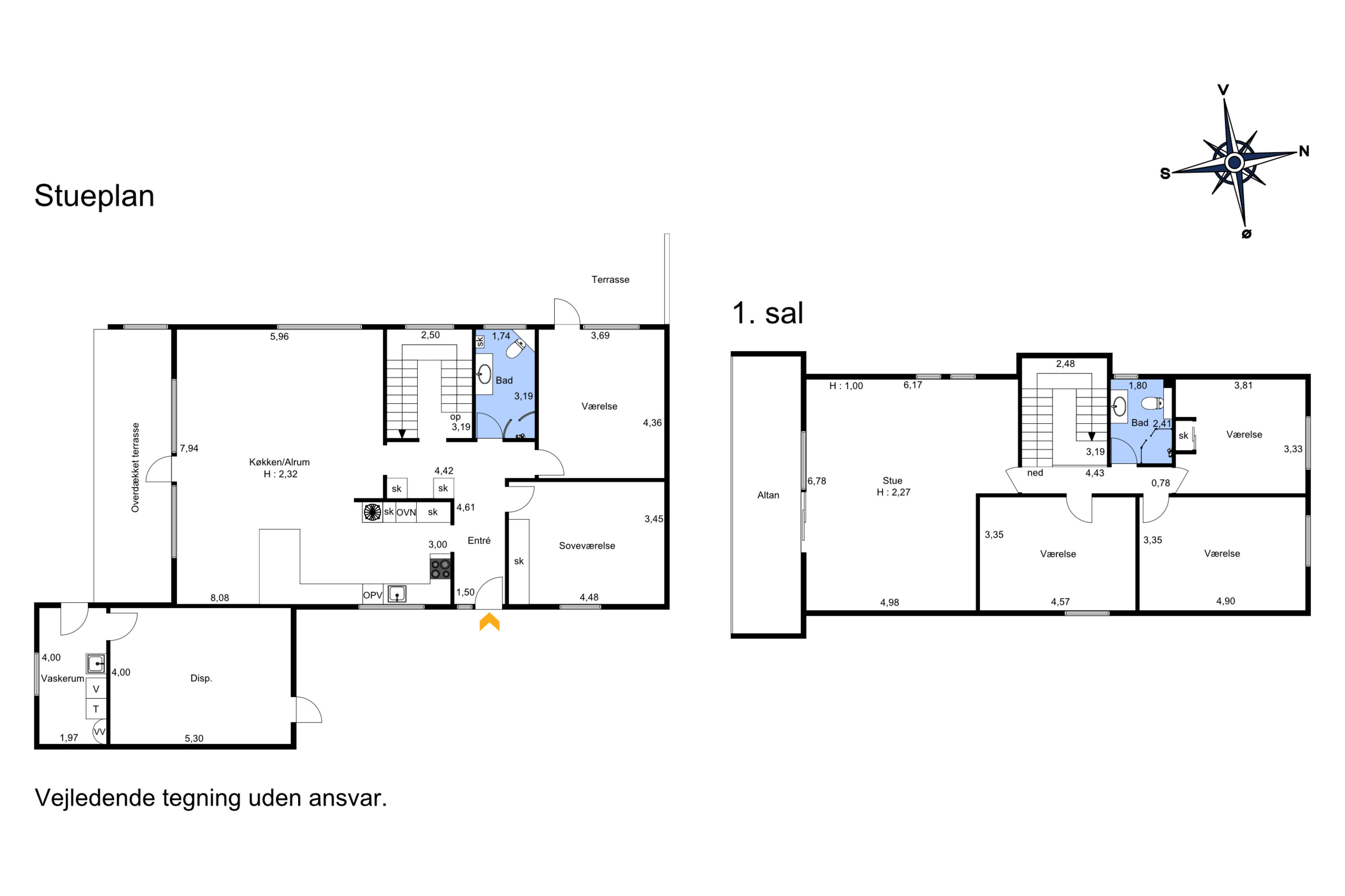 Plantegninger billede af Rugvænget 3, Mejlby, 8981 Spentrup
